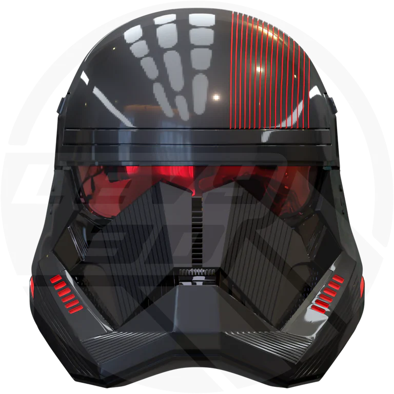 Red Trooper Helmet - Image 5