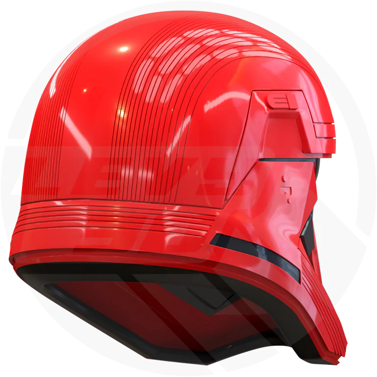 Red Trooper Helmet - Image 6