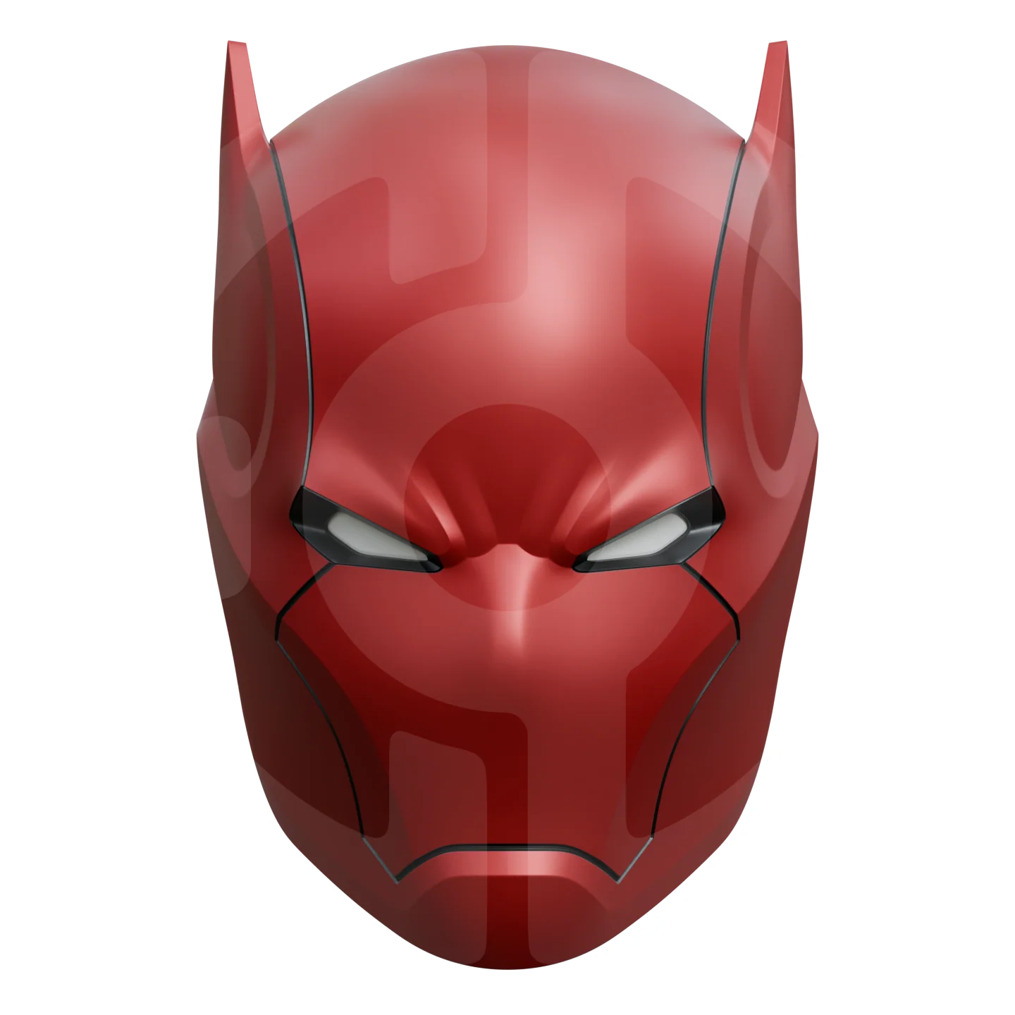 Red Vigilante Rebirth Helmet File - Image 3
