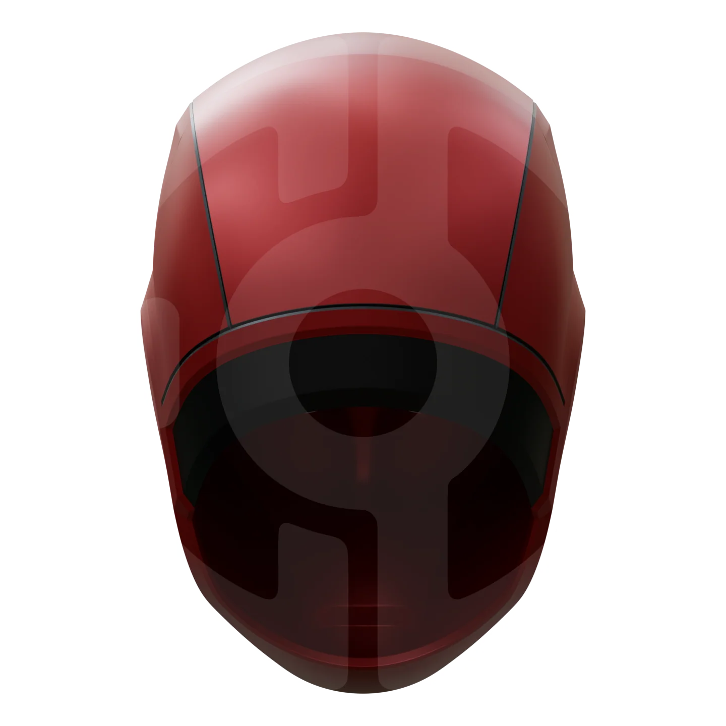 Red Vigilante Rebirth Helmet File - Image 7