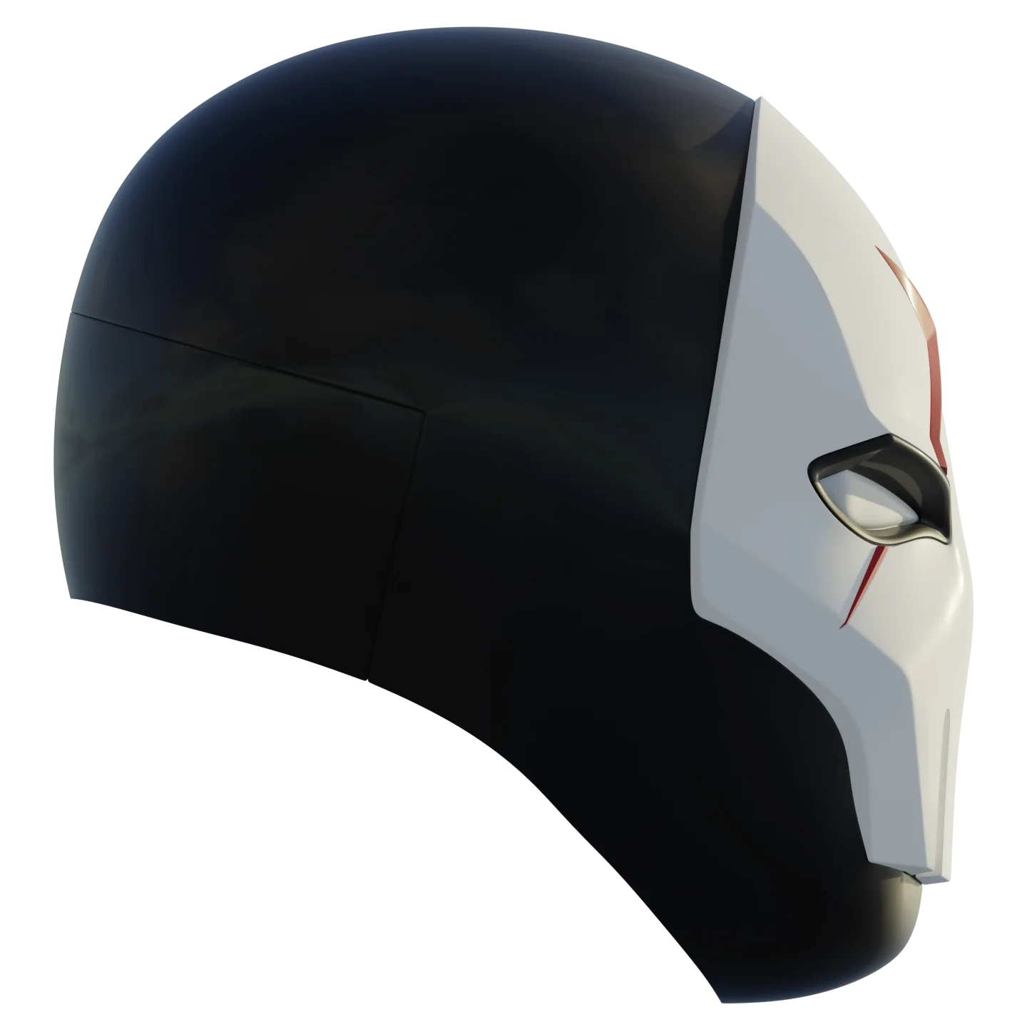 Red X Helmet 3D Printing Model - Image 7