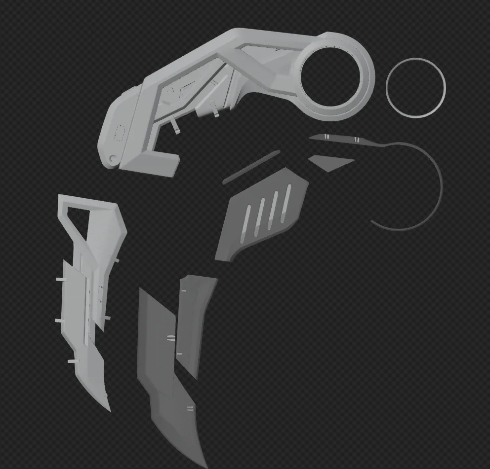 RGX 11Z PRO Karambit 3D Printable Model - Image 10