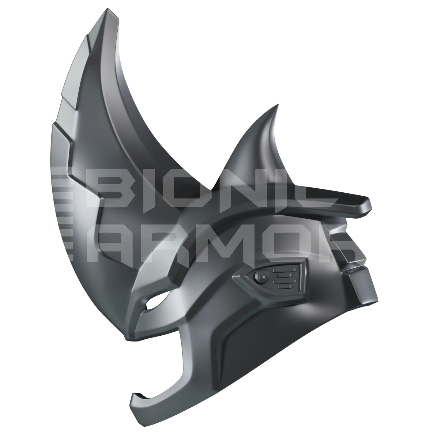Rhinoceros Helmet 3D Model - Image 3