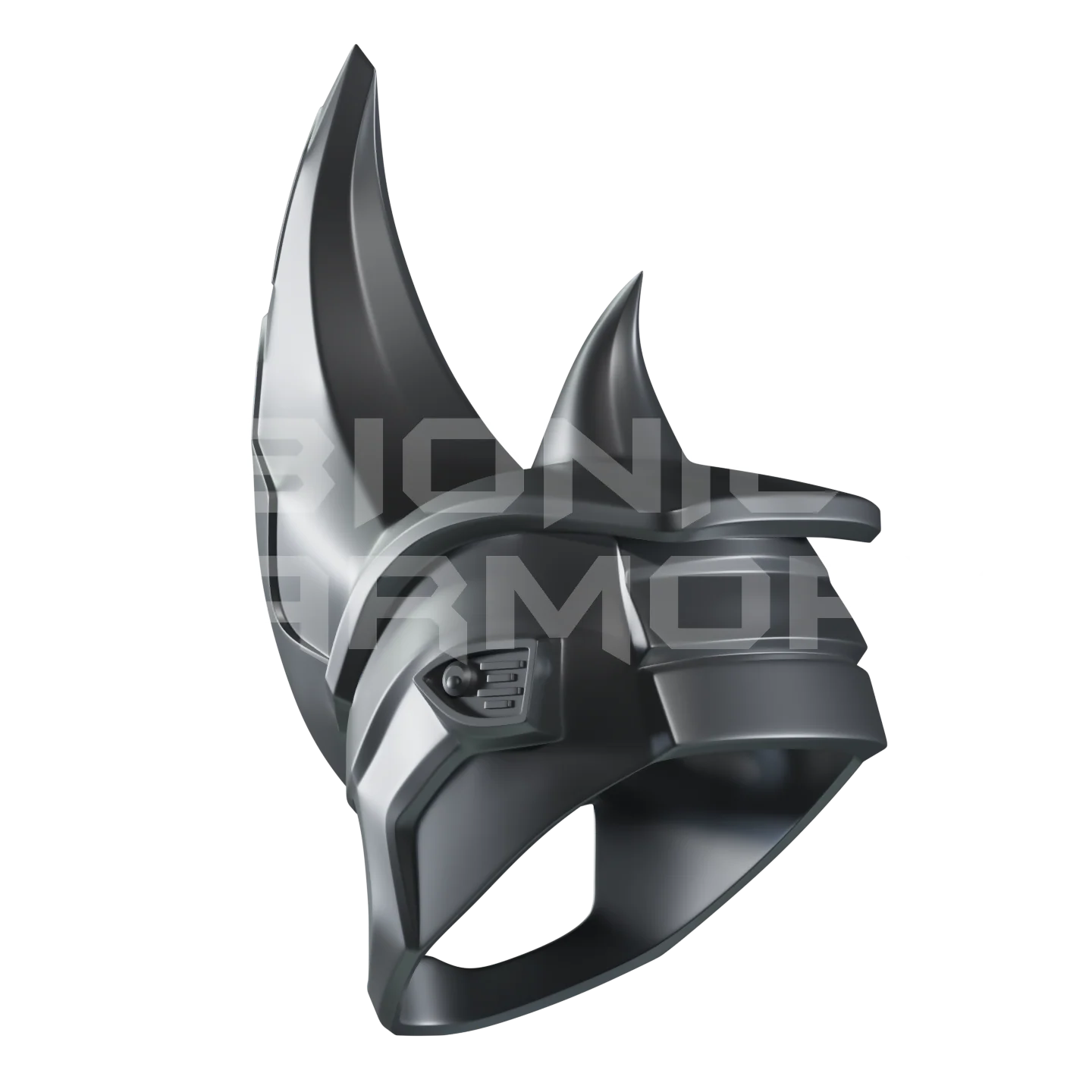 Rhinoceros Helmet 3D Model - Image 4