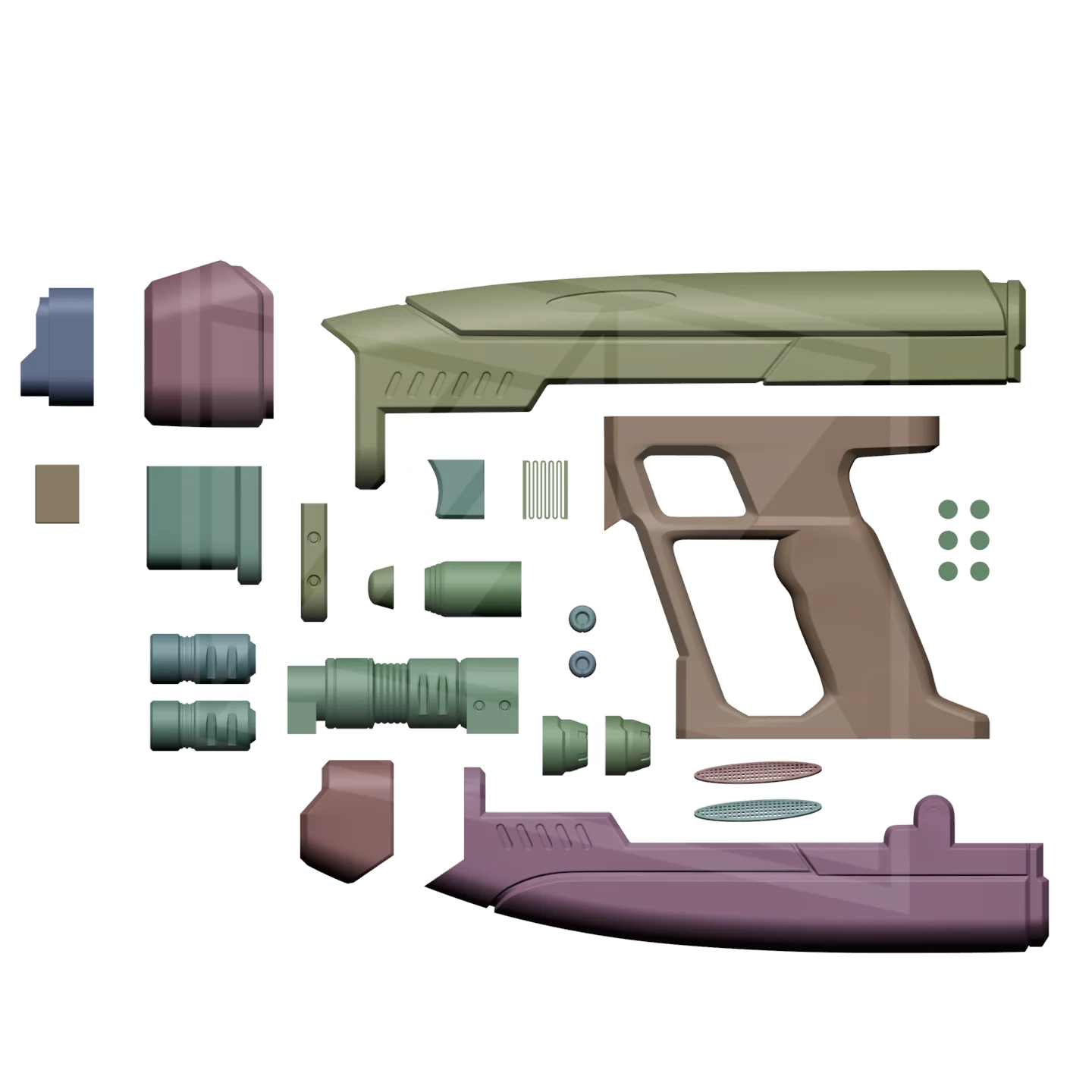 Rivals Blaster 3D Model - Image 2
