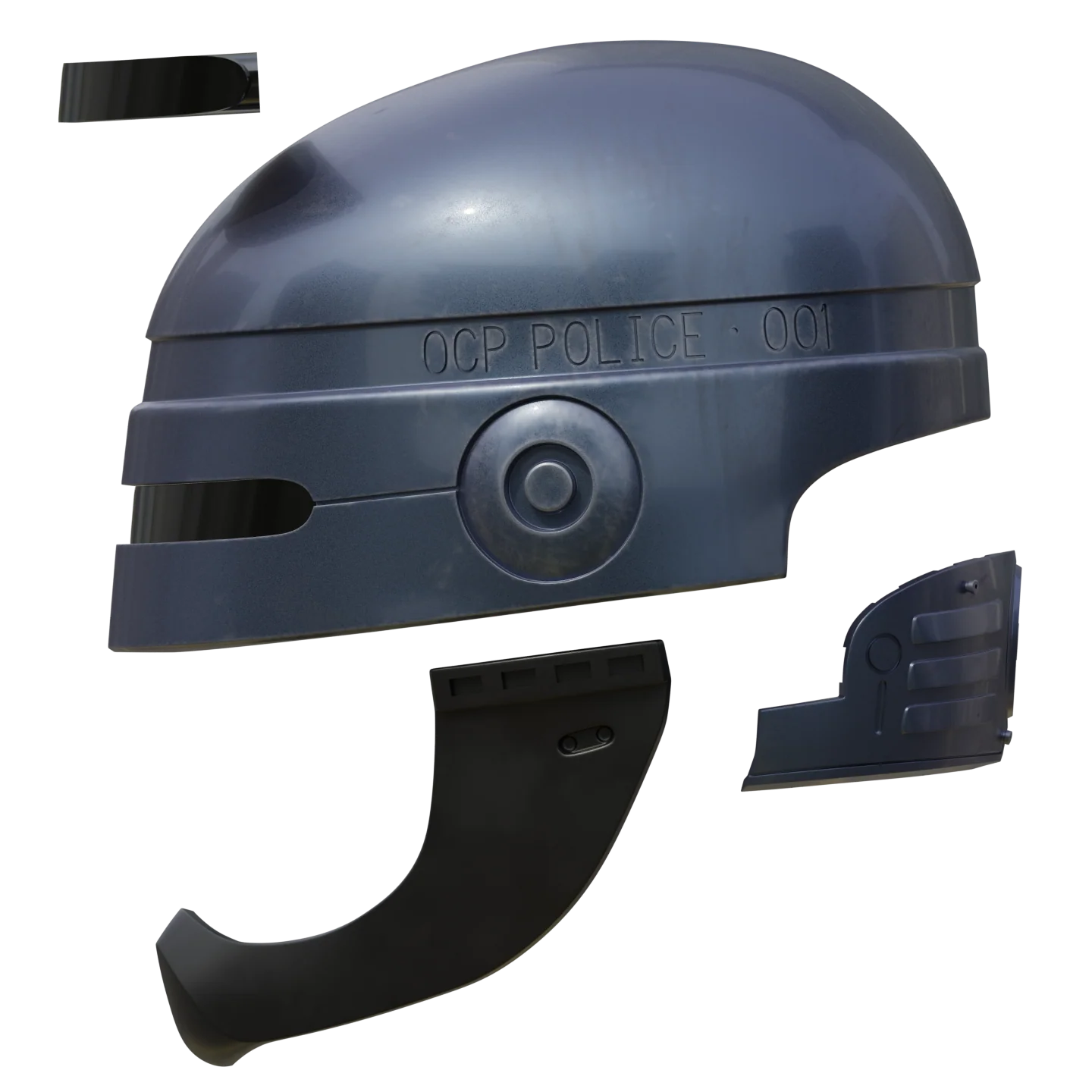 Robocop Helmet 3D Printable Model - Image 2