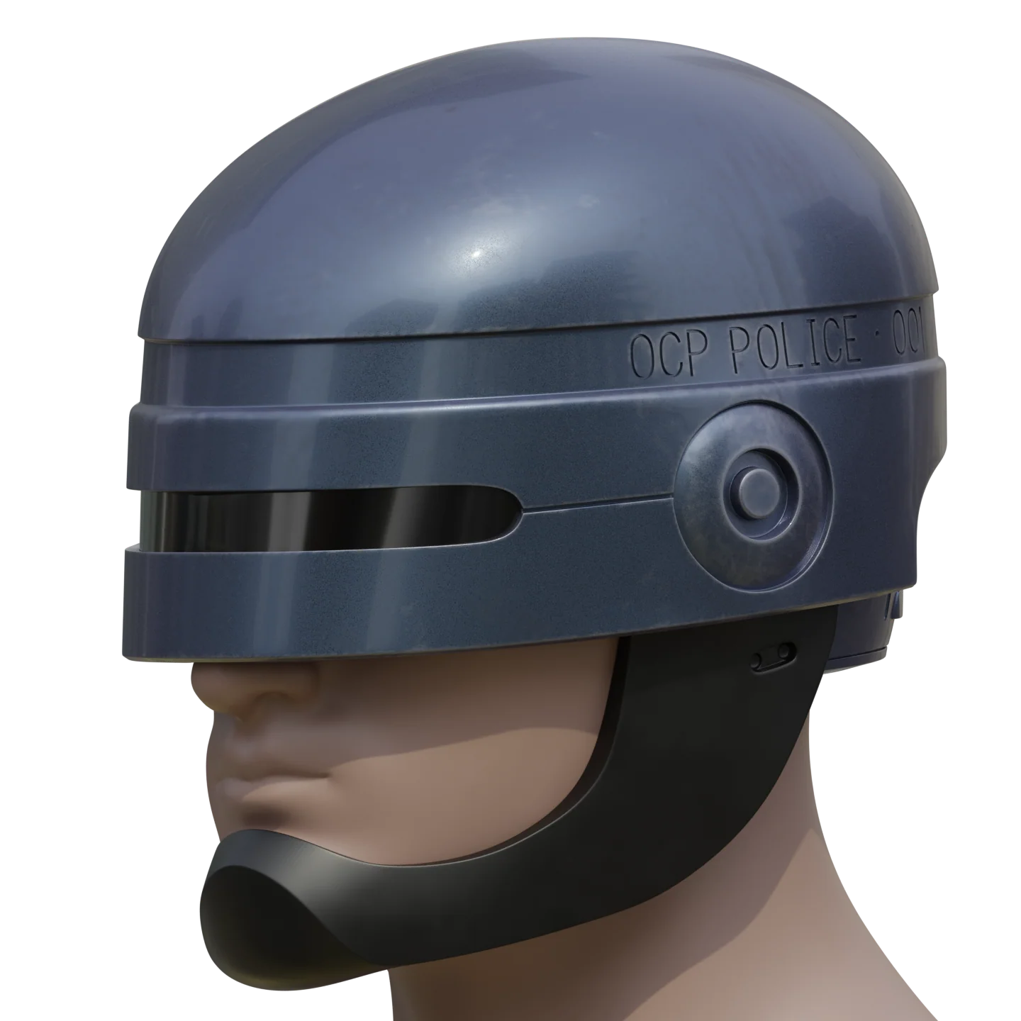 Robocop Helmet 3D Printable Model - Image 4
