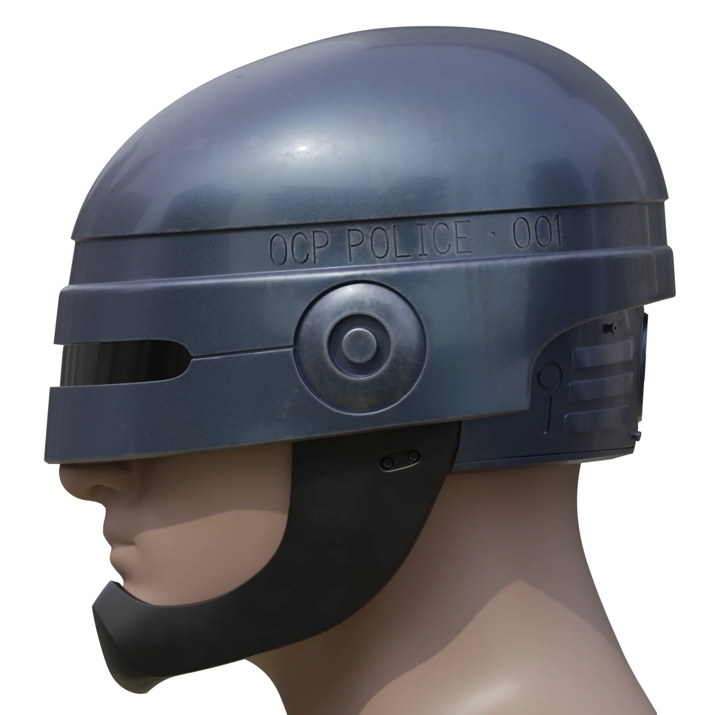 Robocop Helmet 3D Printable Model - Image 5