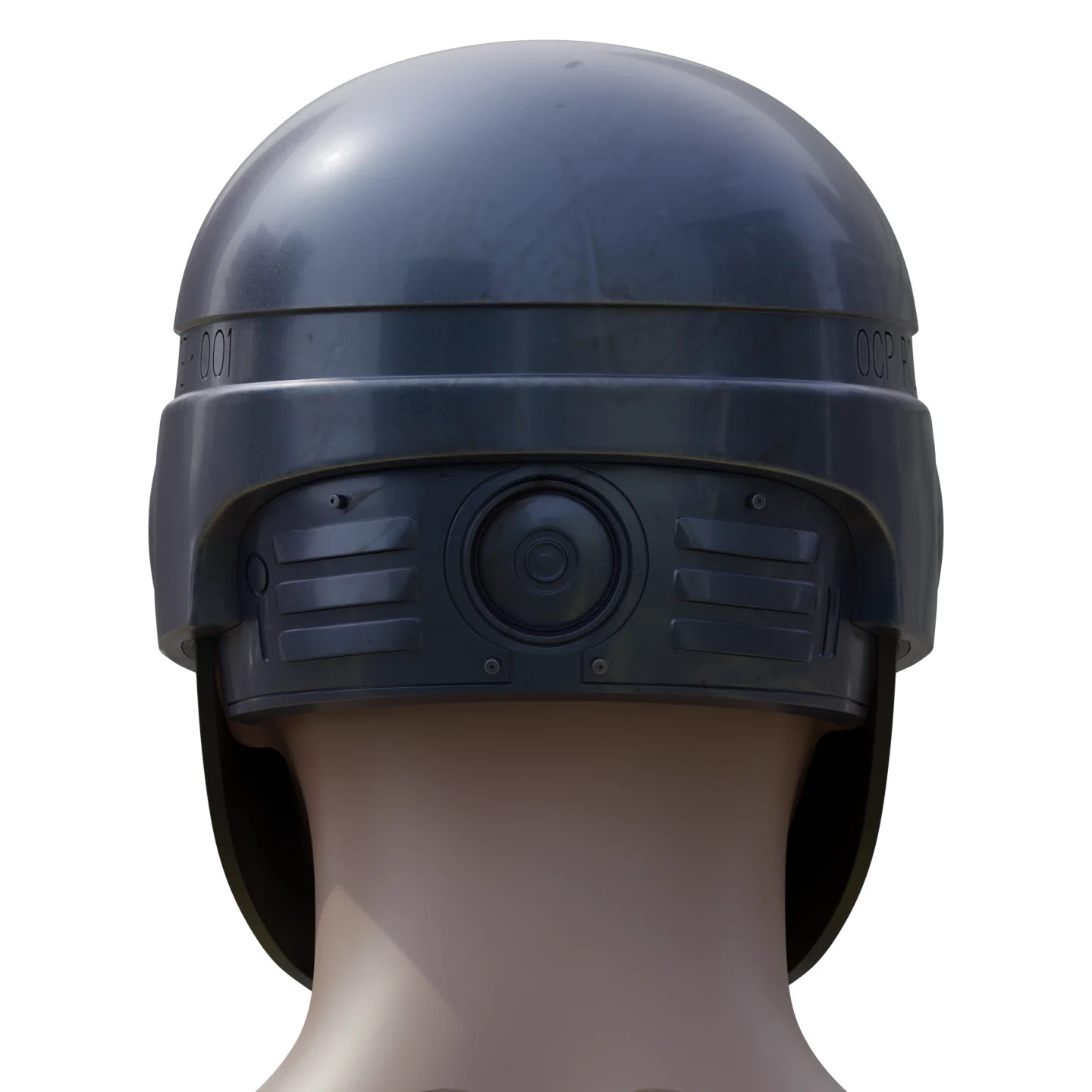 Robocop Helmet 3D Printable Model - Image 6
