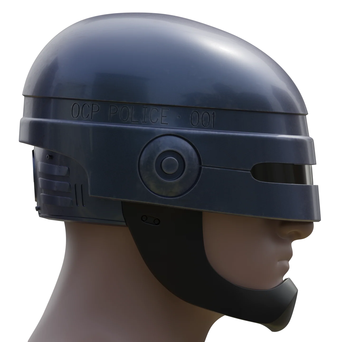 Robocop Helmet 3D Printable Model - Image 7