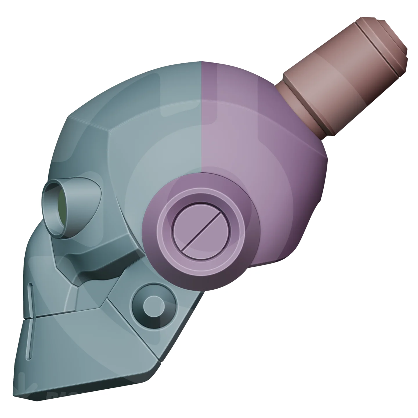 Robot Helmet File - Image 8