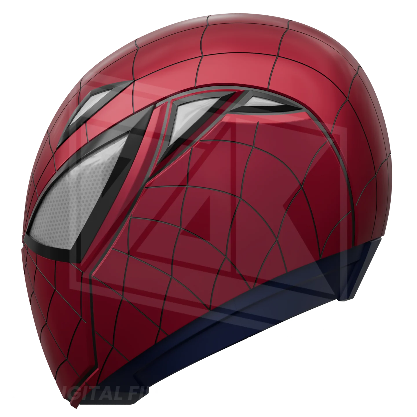 Robot Spider Hero Helmet 3D Model - Image 4
