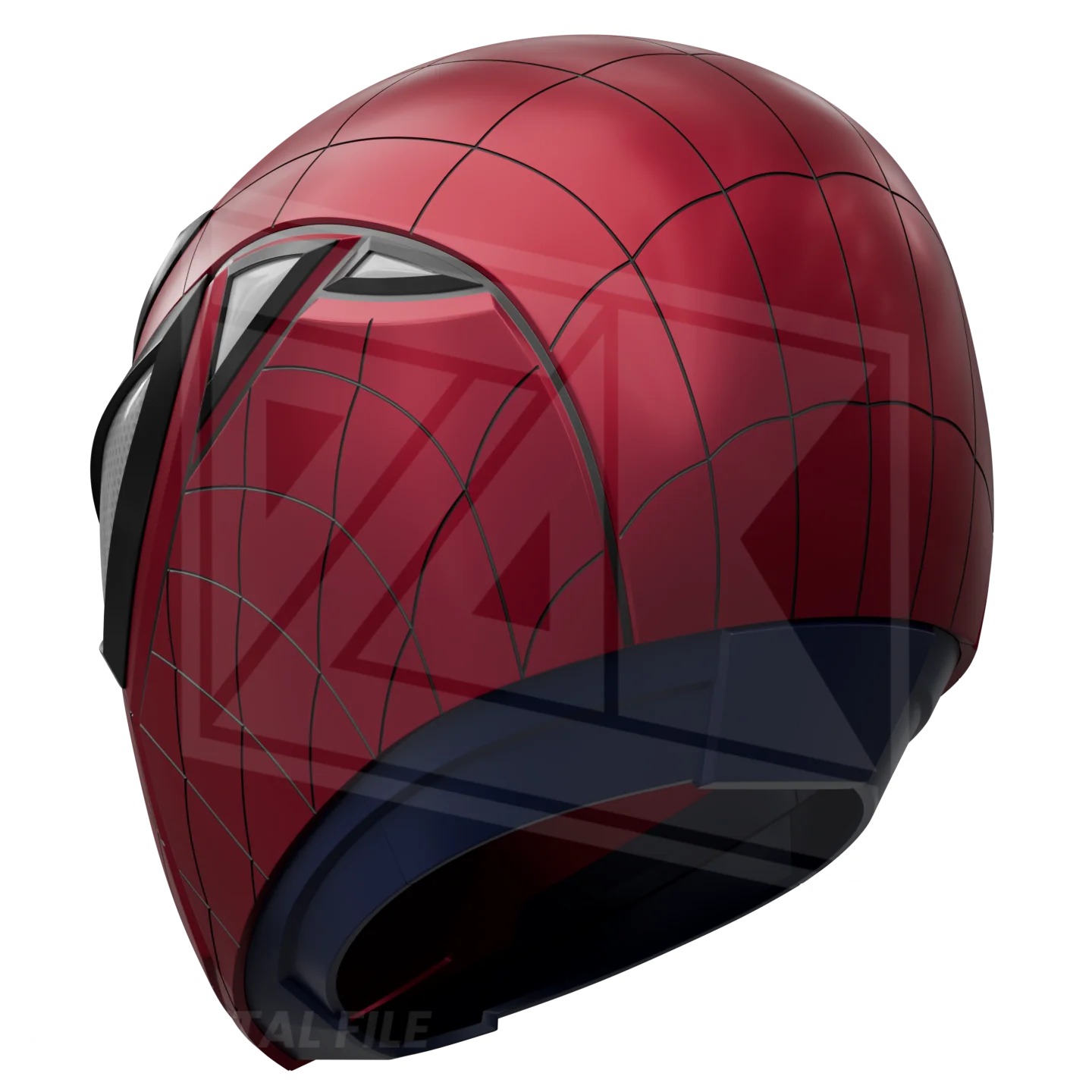 Robot Spider Hero Helmet 3D Model - Image 5