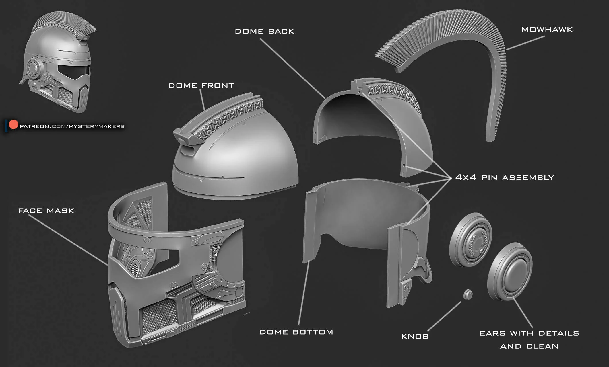 Roman infantry helmet - Image 4