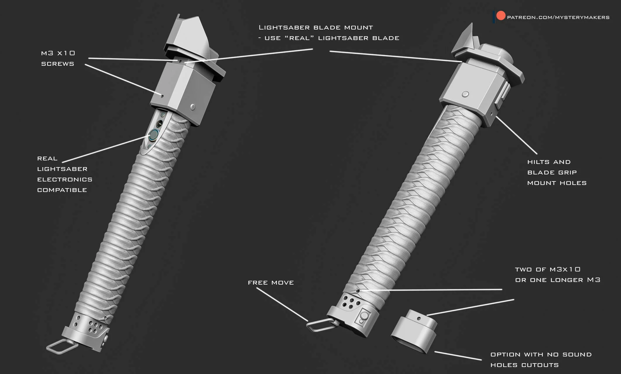 Ronin light sword hilt - Image 4