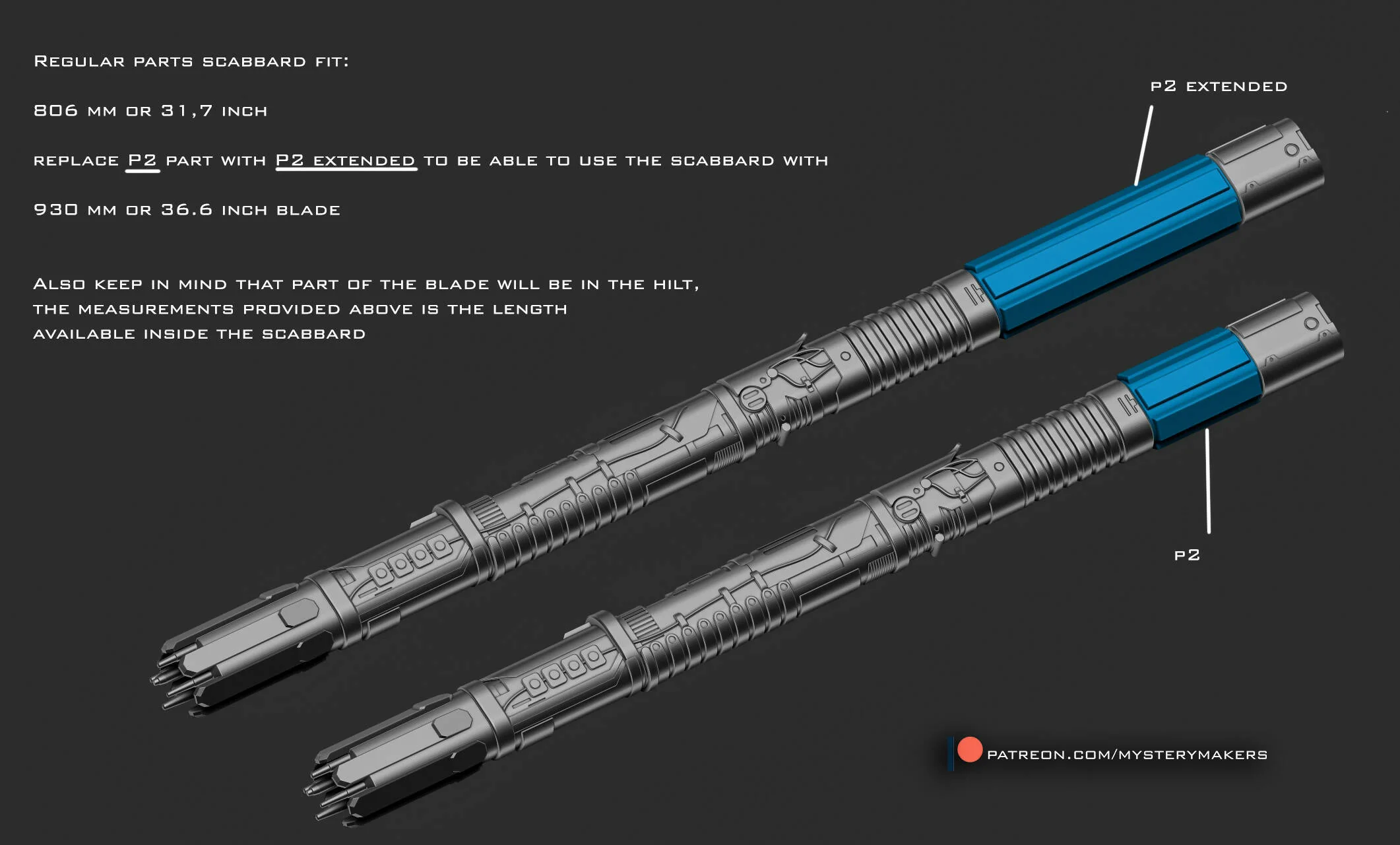 Ronin light sword hilt - Image 5