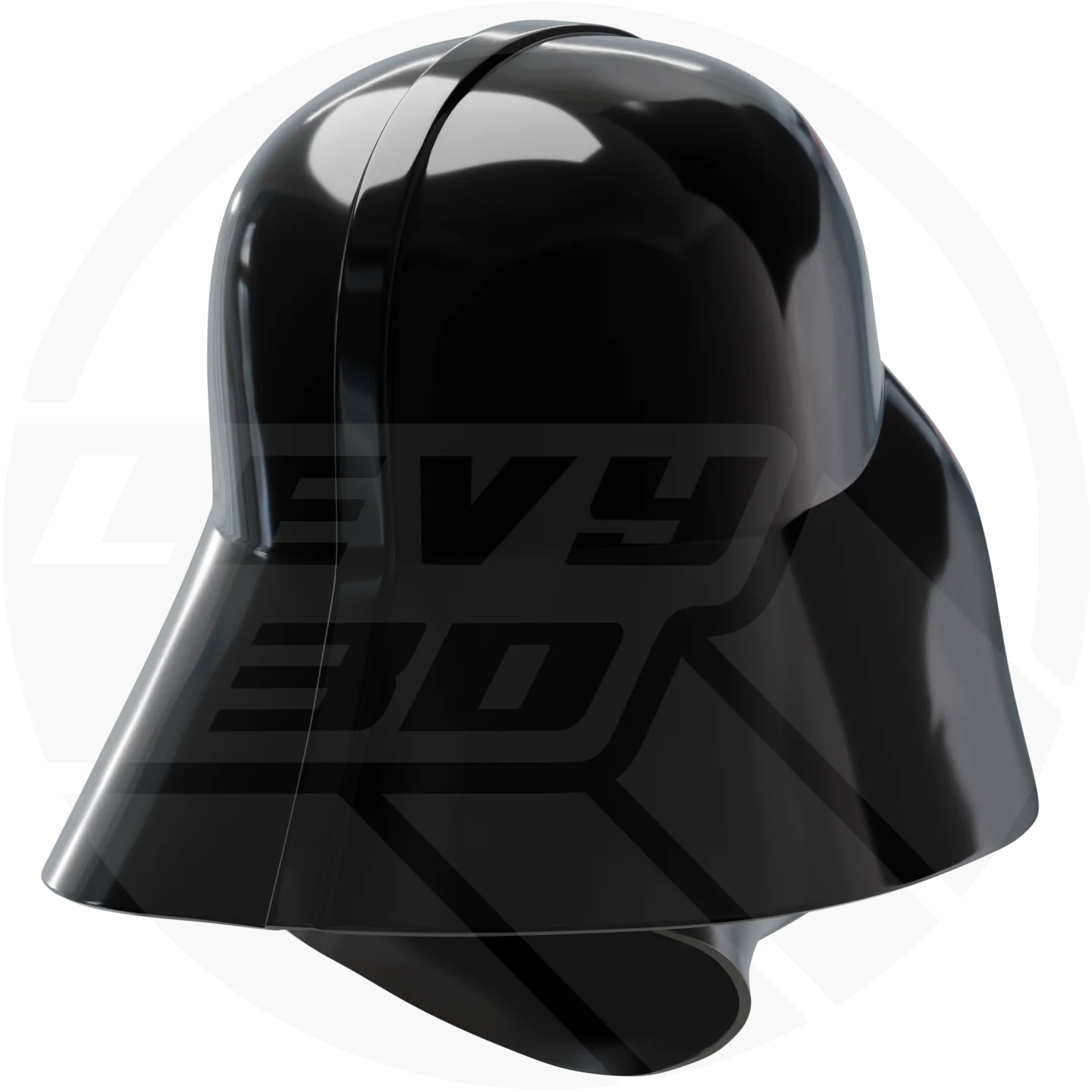 ROTJ Dark Space Wizard Helmet 3D model - Image 5