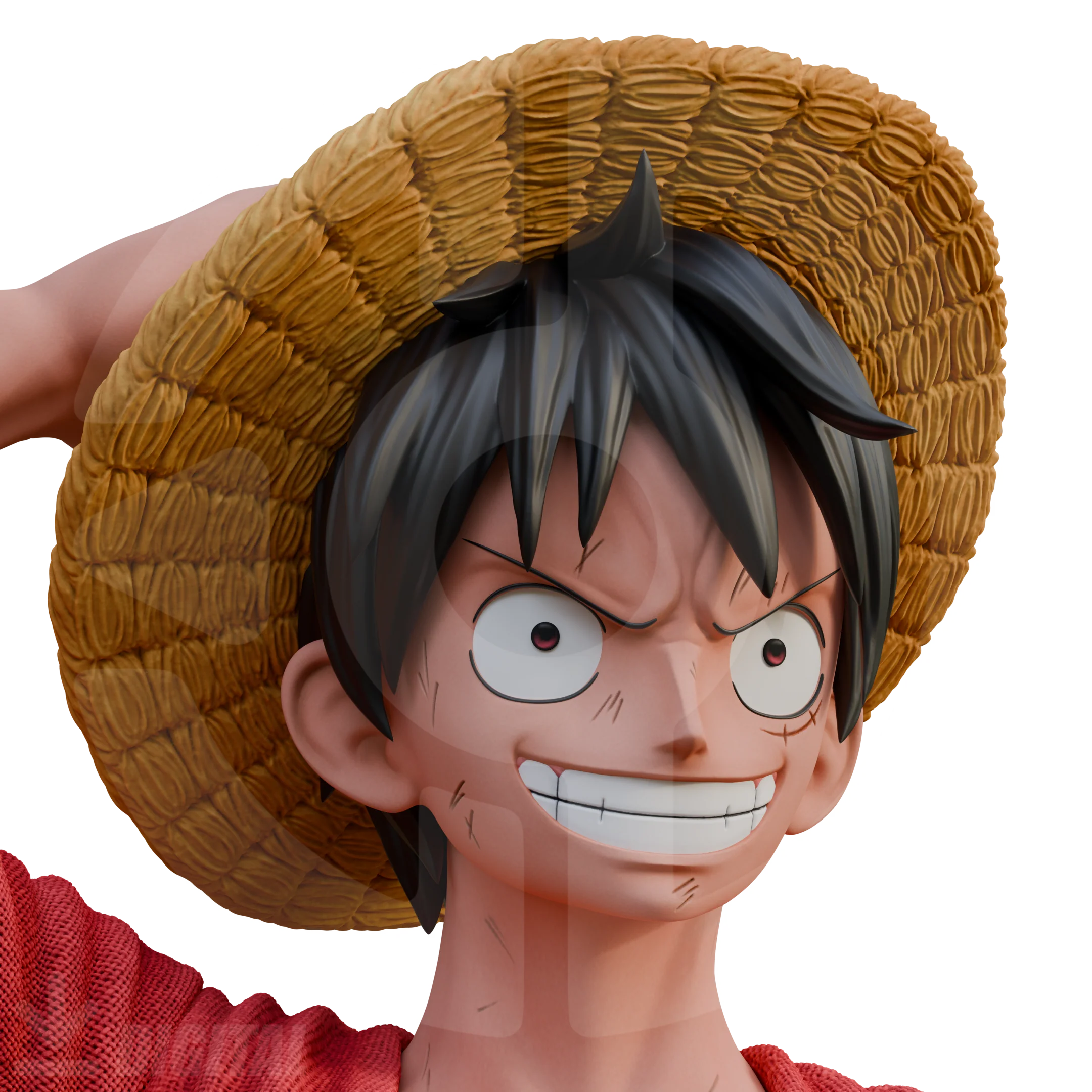 Rubber Man Wano Life Size Statue File - Image 9