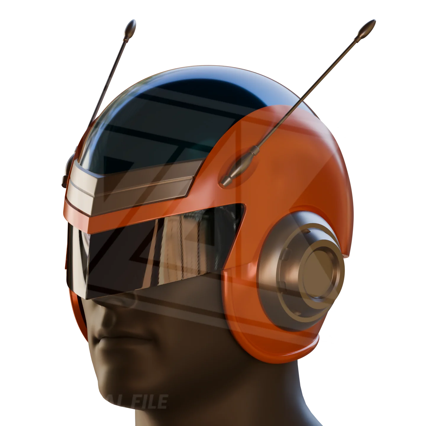 Saiya Hero Helmet 3D Model - Image 3