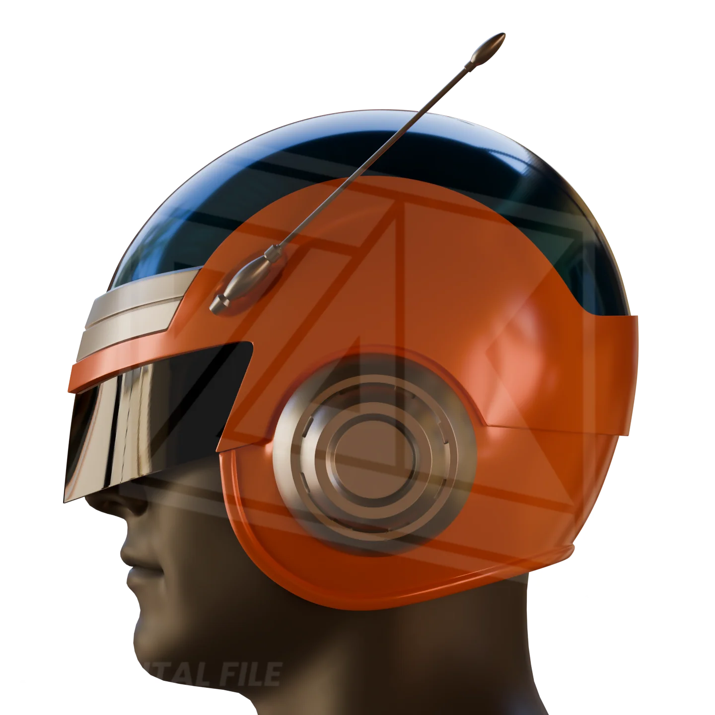Saiya Hero Helmet 3D Model - Image 4