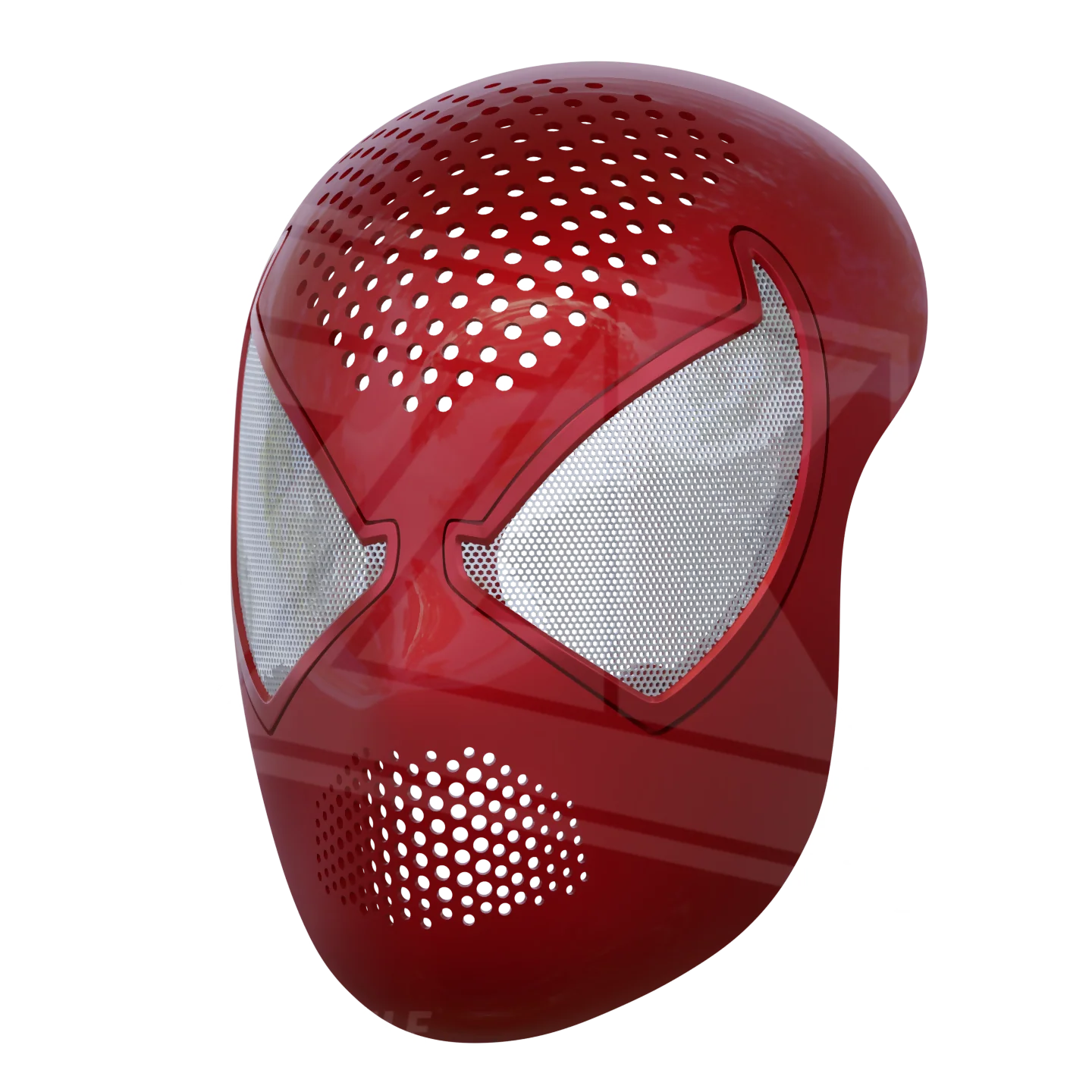 Scarlet Videogame Faceshell 3D Model - Image 3