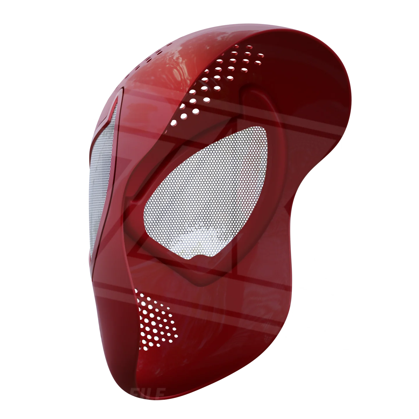 Scarlet Videogame Faceshell 3D Model - Image 6