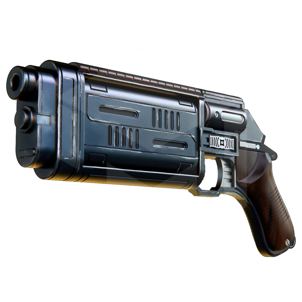 Sci fi space pistol