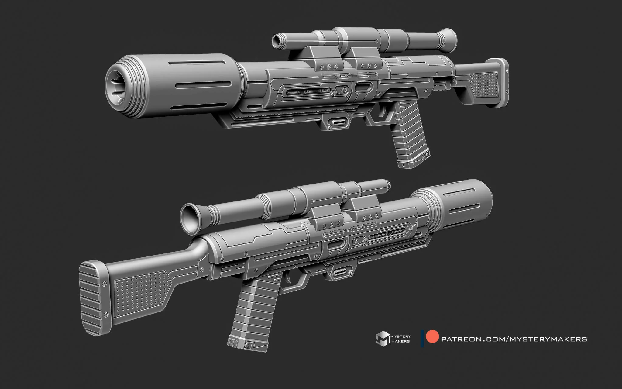 Space blaster rifle - Image 2