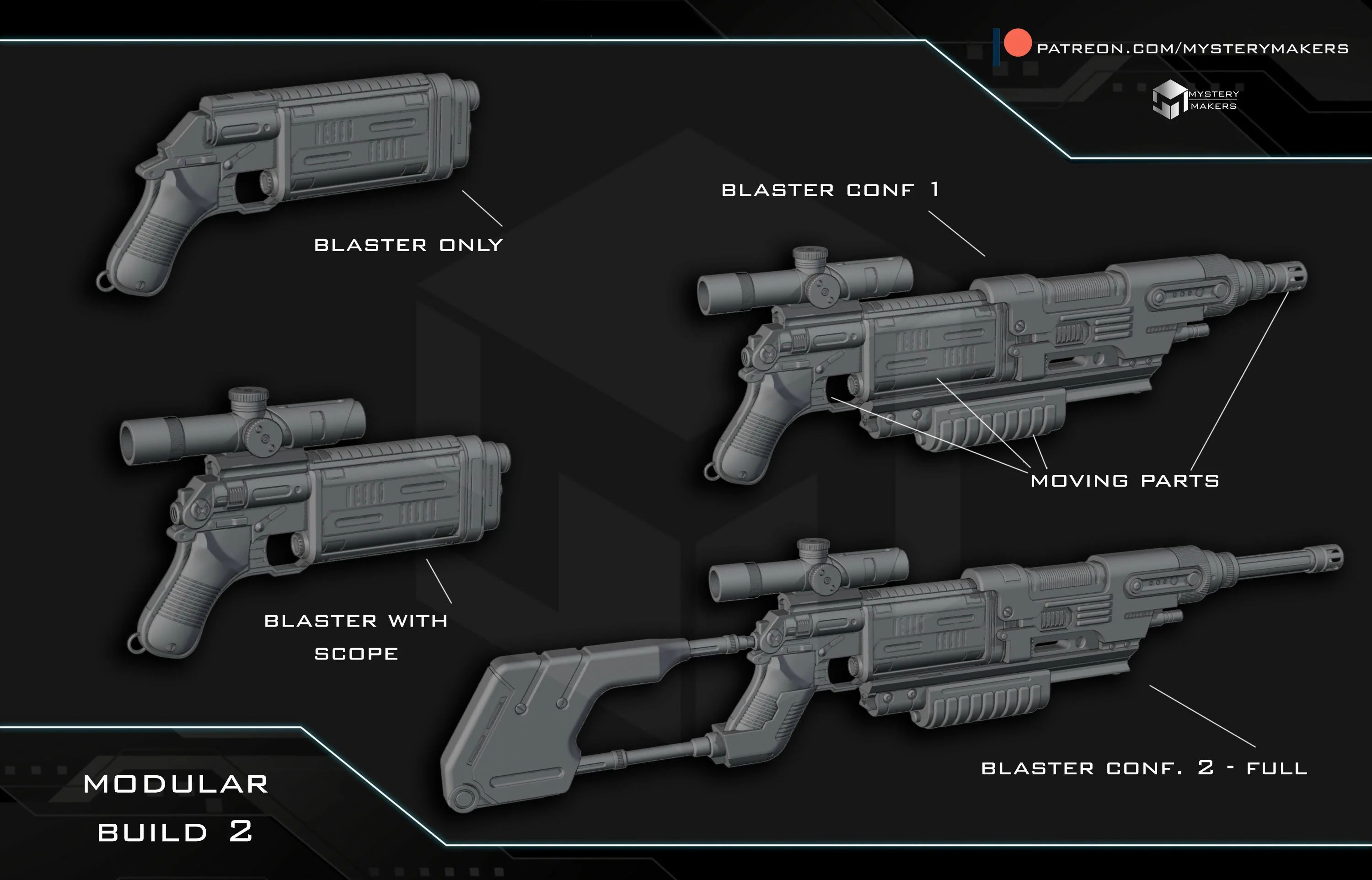 Space blaster with modular configuration - Image 3