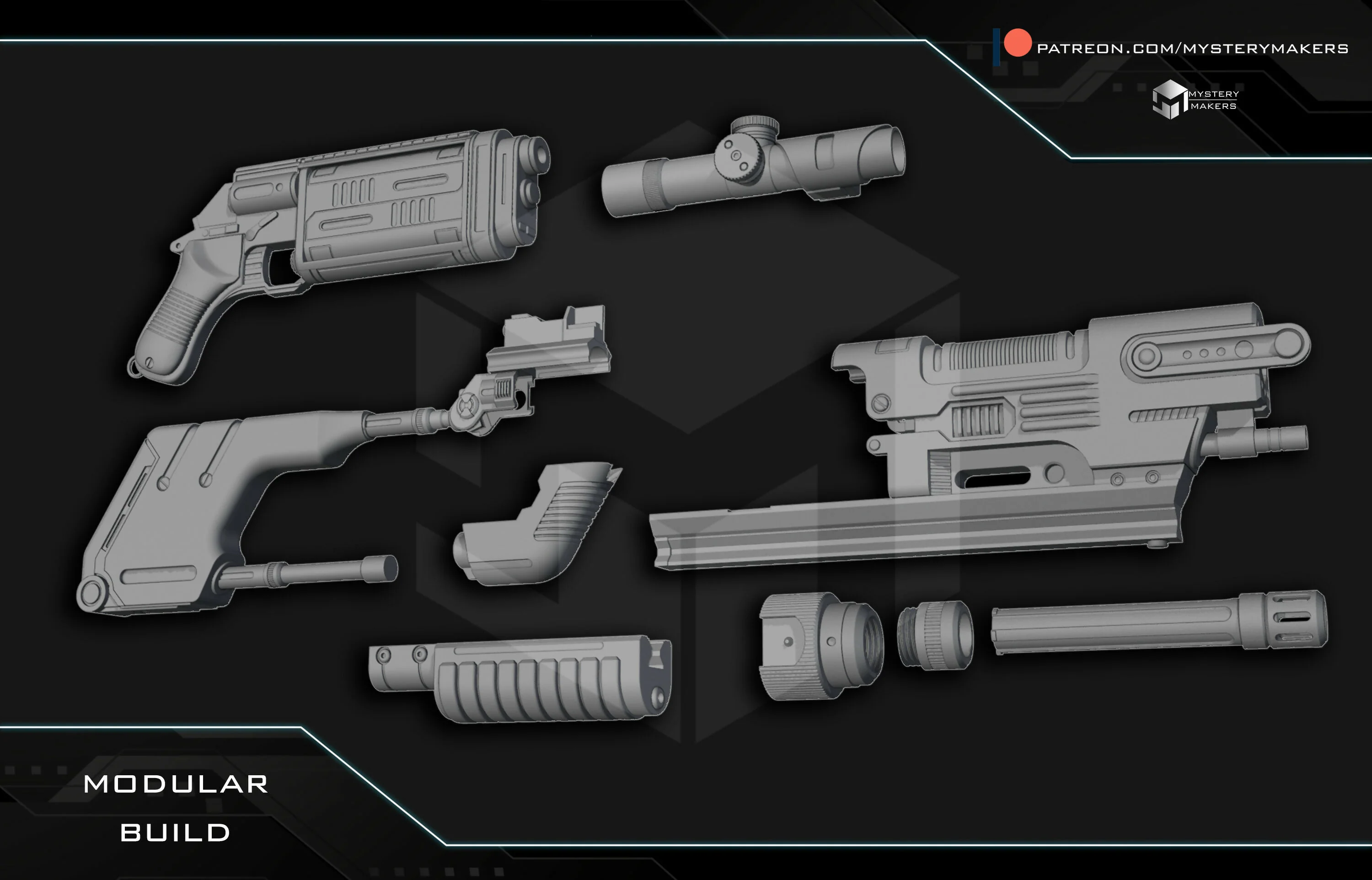 Space blaster with modular configuration - Image 5