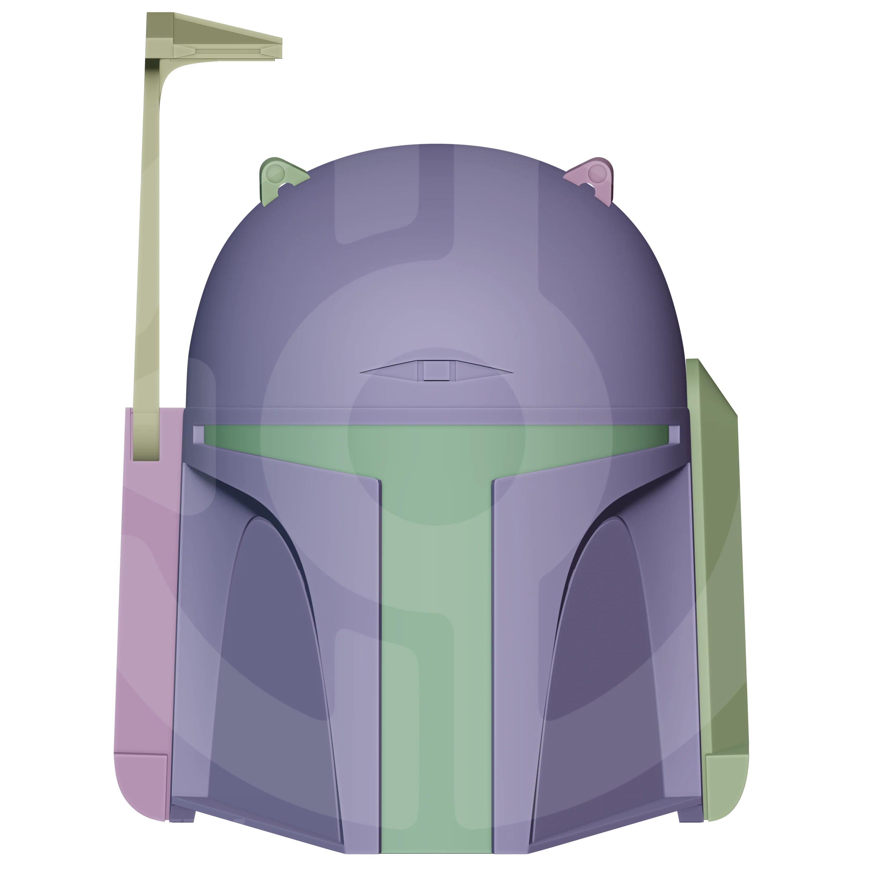 Space Boba Bounty Hunter Concept Helmet File - Image 10