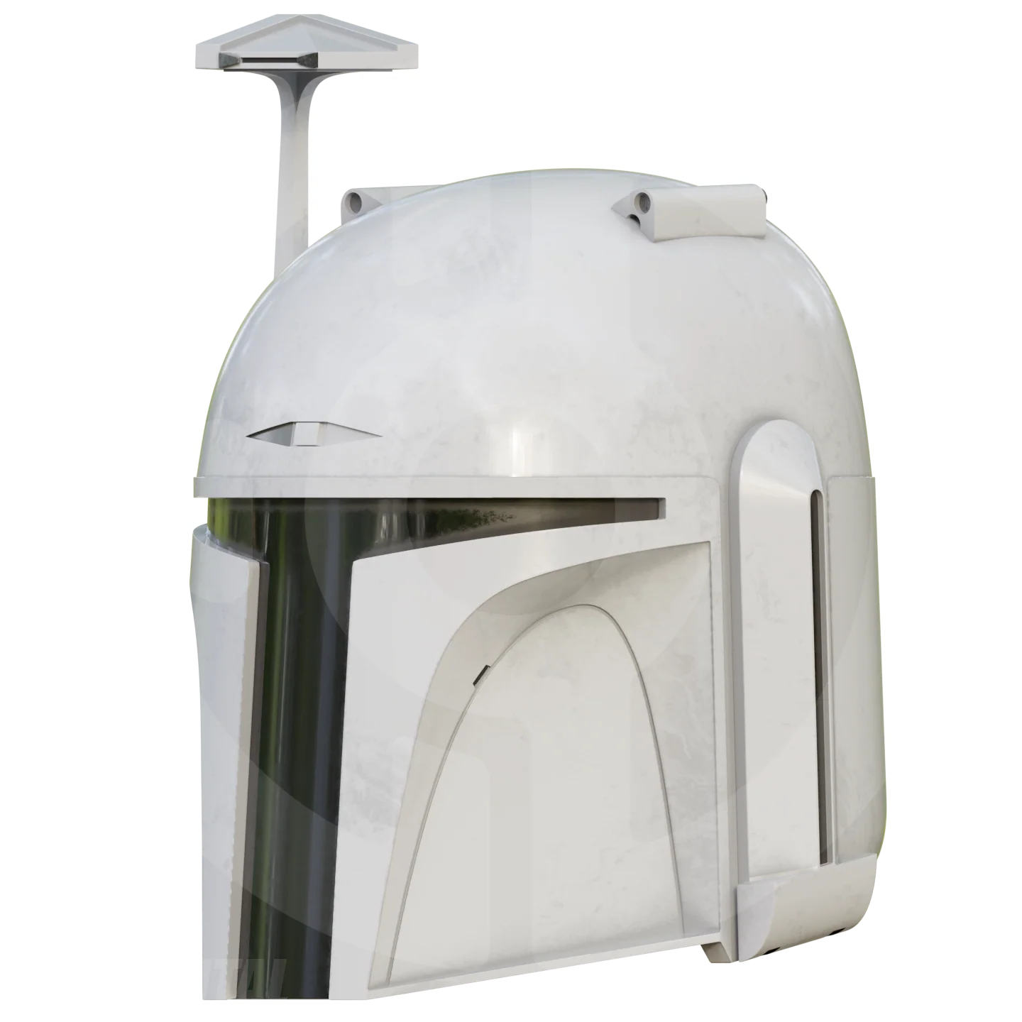 Space Boba Bounty Hunter Concept Helmet File - Image 3