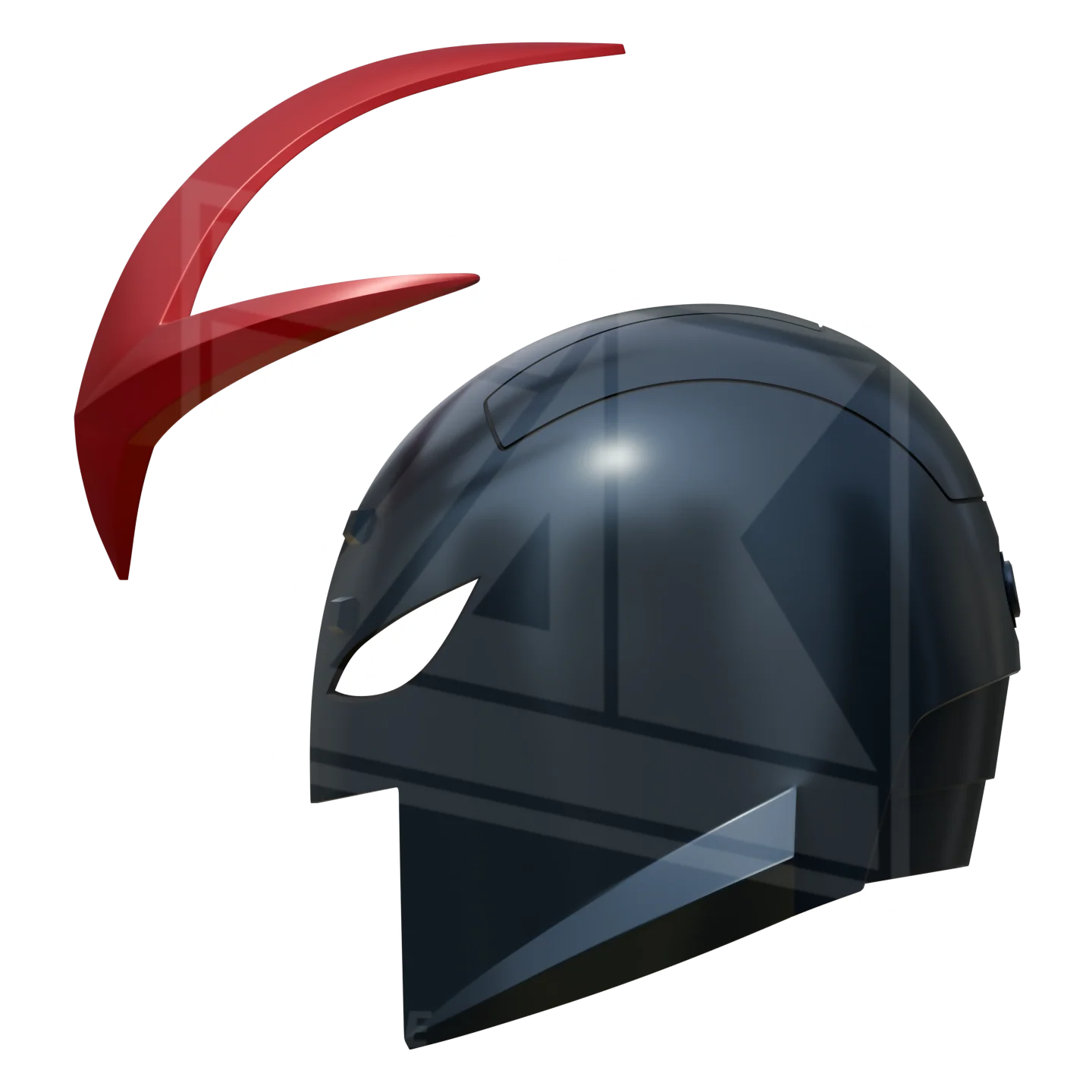 Space Bucket Helmet 3D Model - Image 2