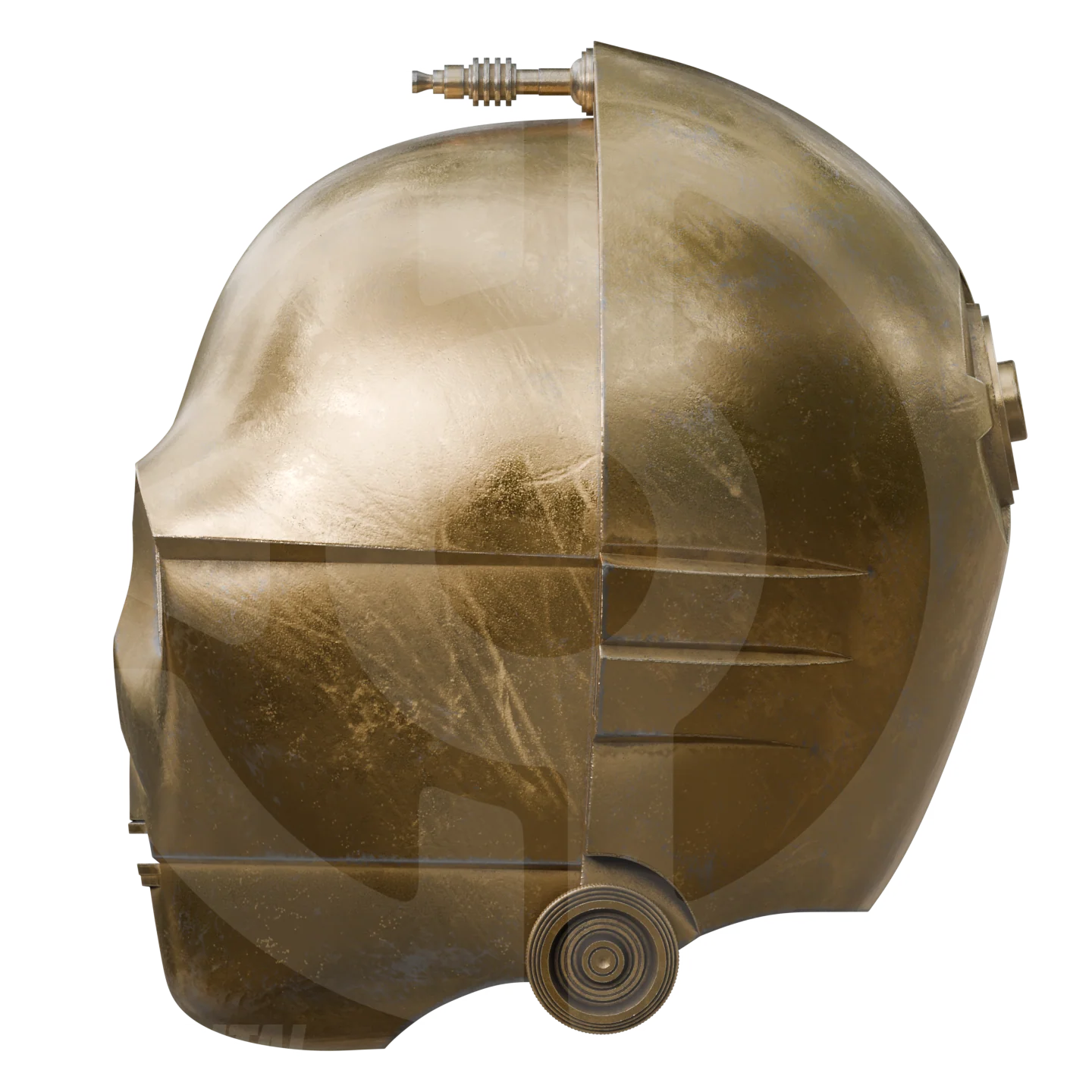 Space Gold Butler Helmet File - Image 4