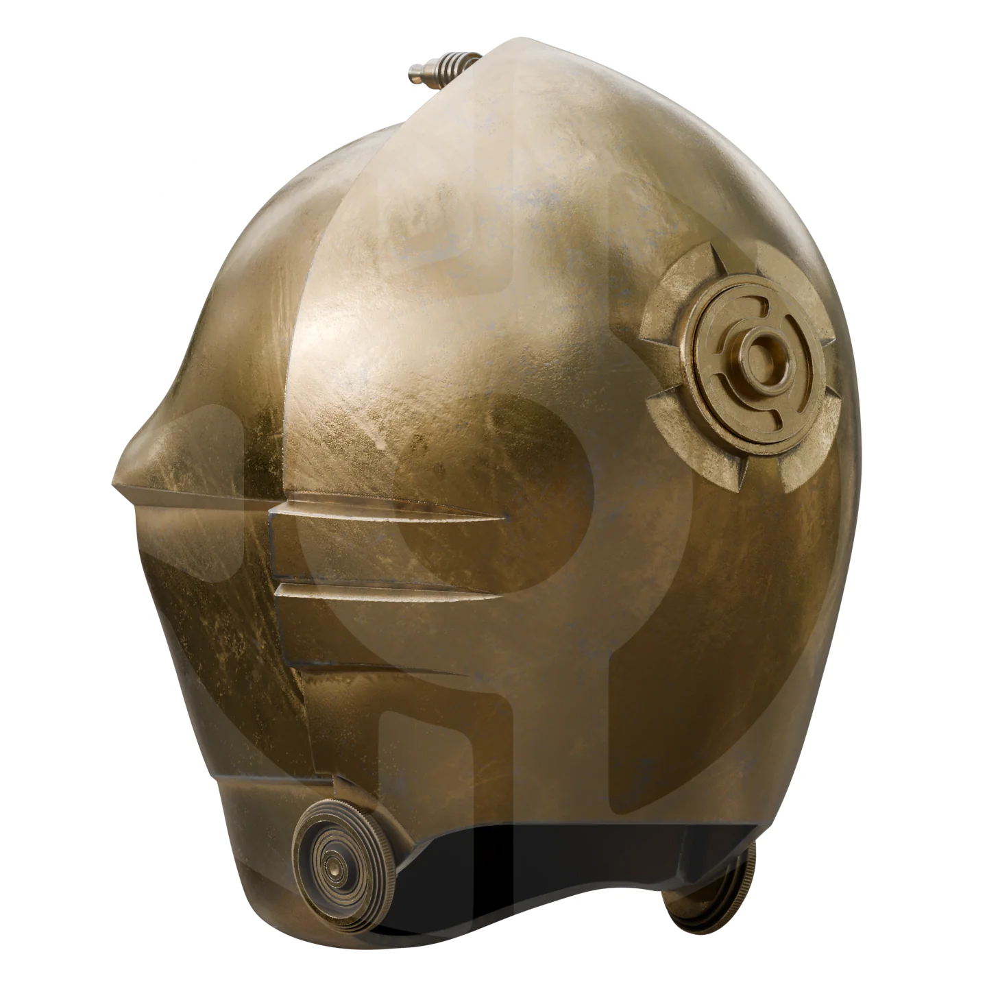 Space Gold Butler Helmet File - Image 5