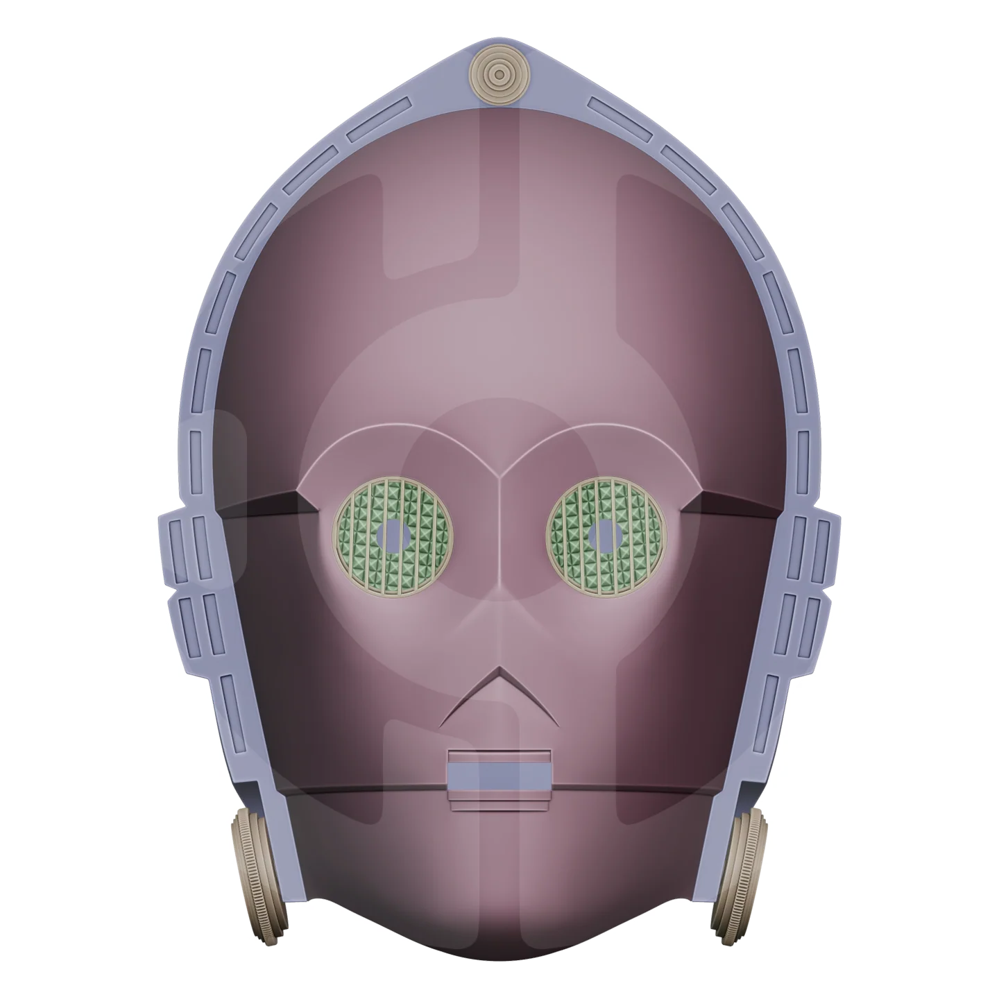 Space Gold Butler Helmet File - Image 7