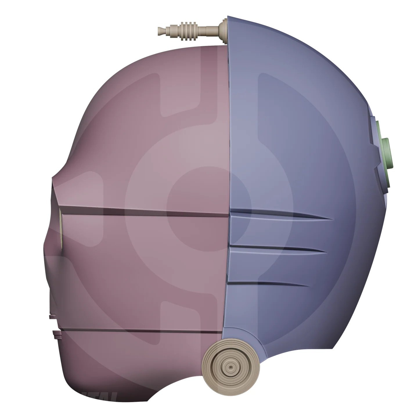 Space Gold Butler Helmet File - Image 8
