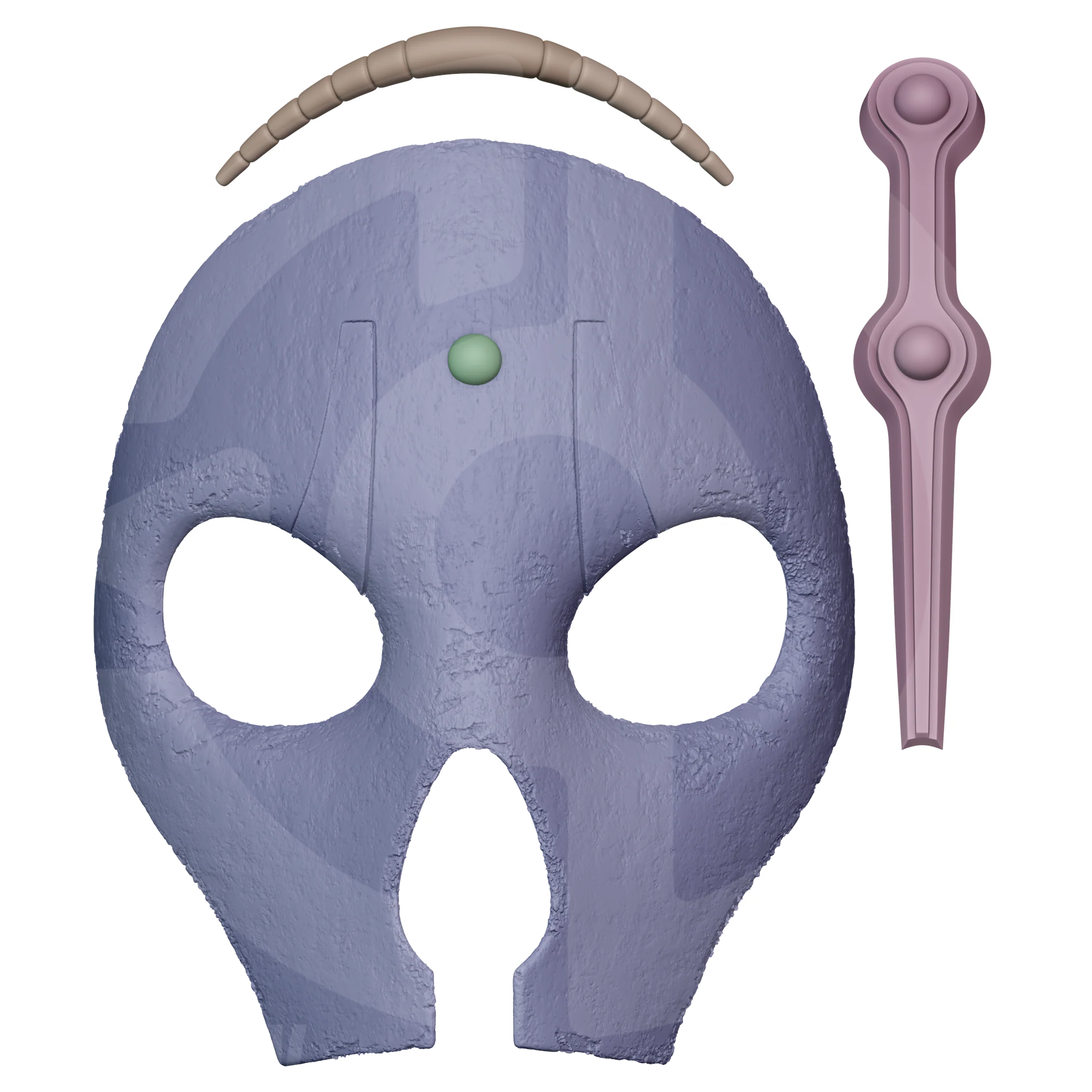Space Dark Bone Mask File - Image 2