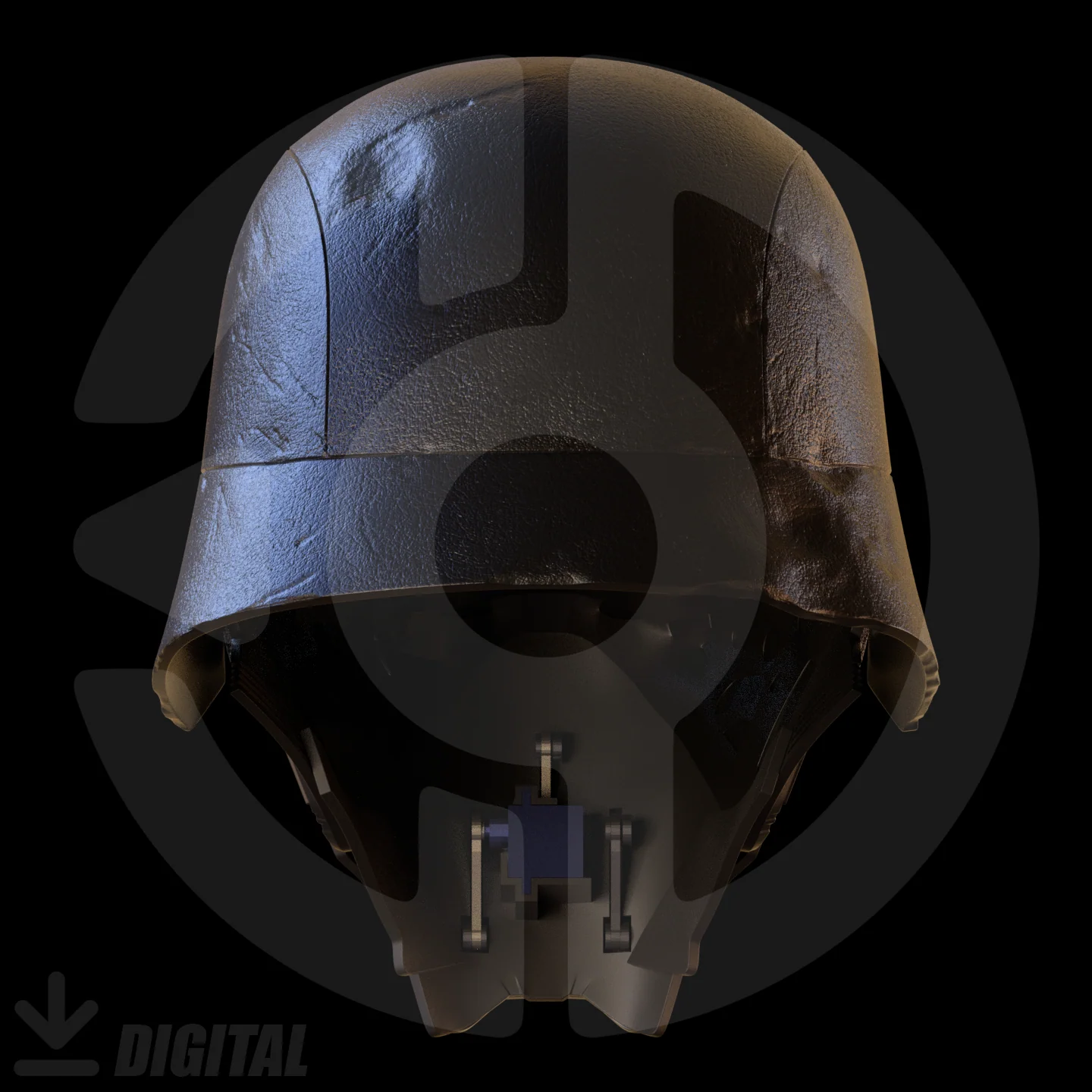 Space Dark Leader Helmet File - Image 6