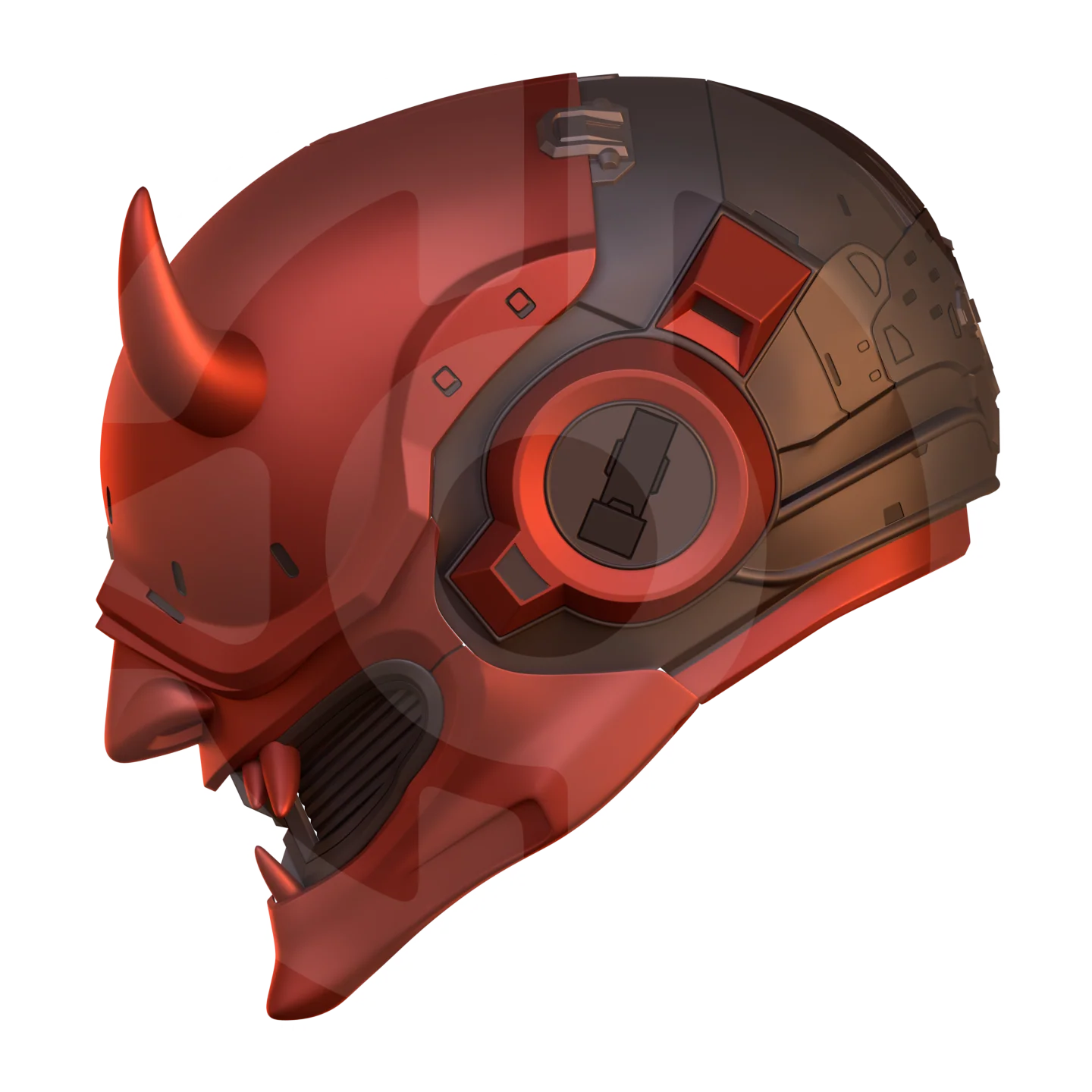 Marine Demon Helmet File - Image 4
