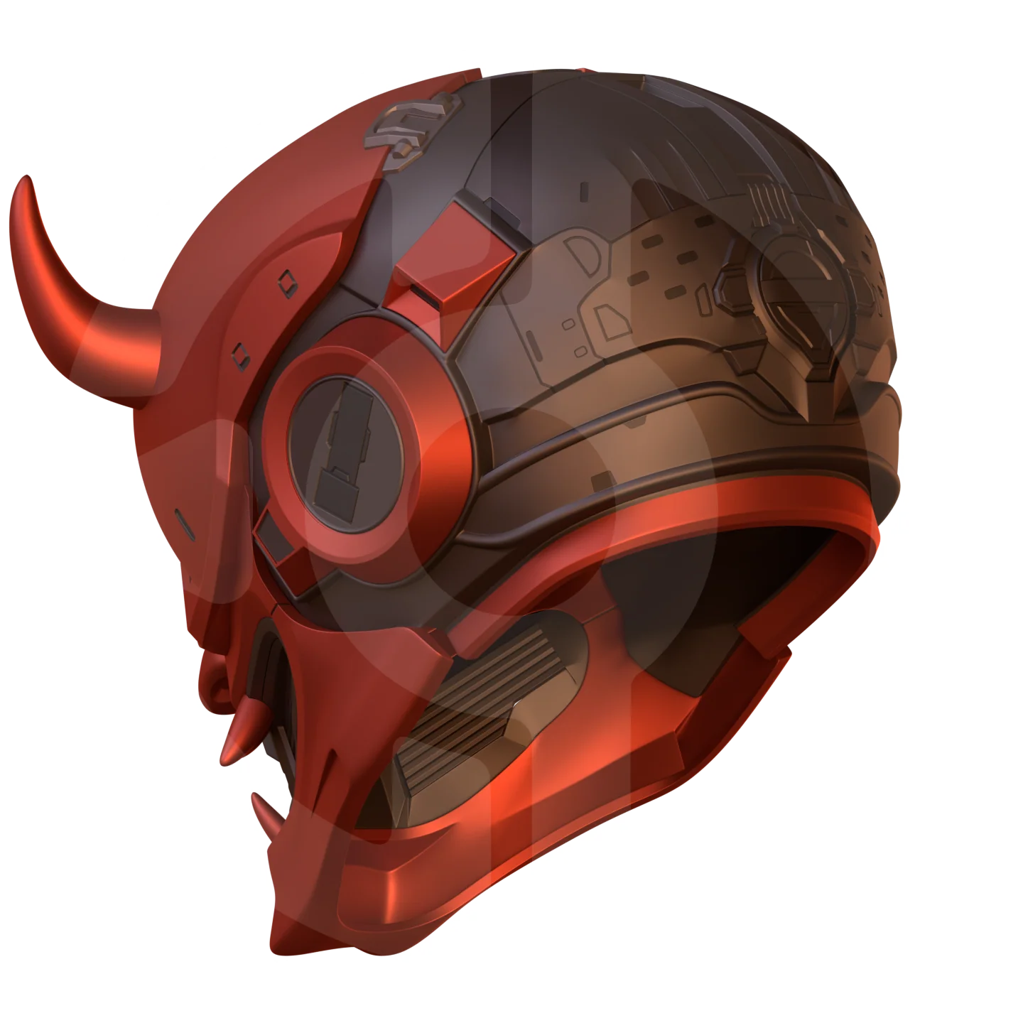 Marine Demon Helmet File - Image 5