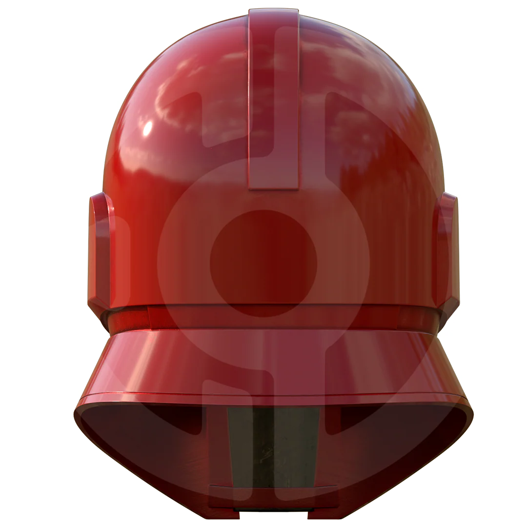 Space Red Guard Helmet File - Image 5