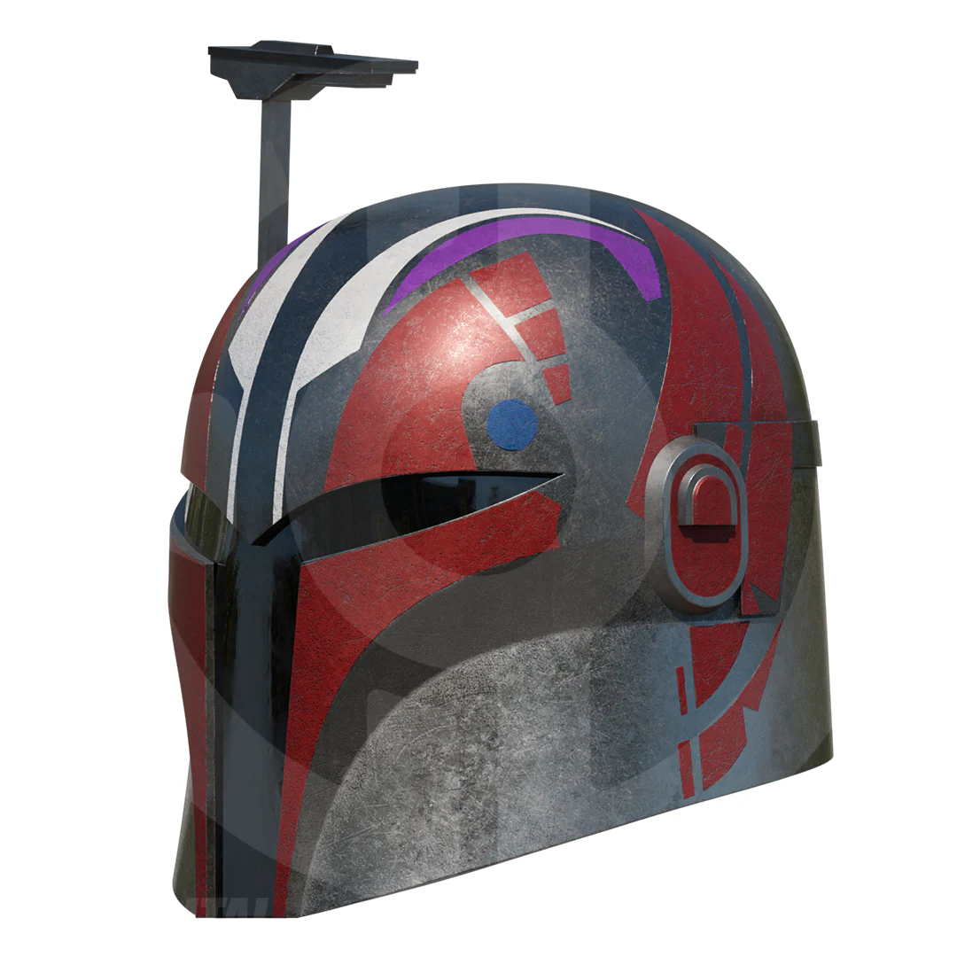 Space Rogue Bounty Hunter Helmet File - Image 3