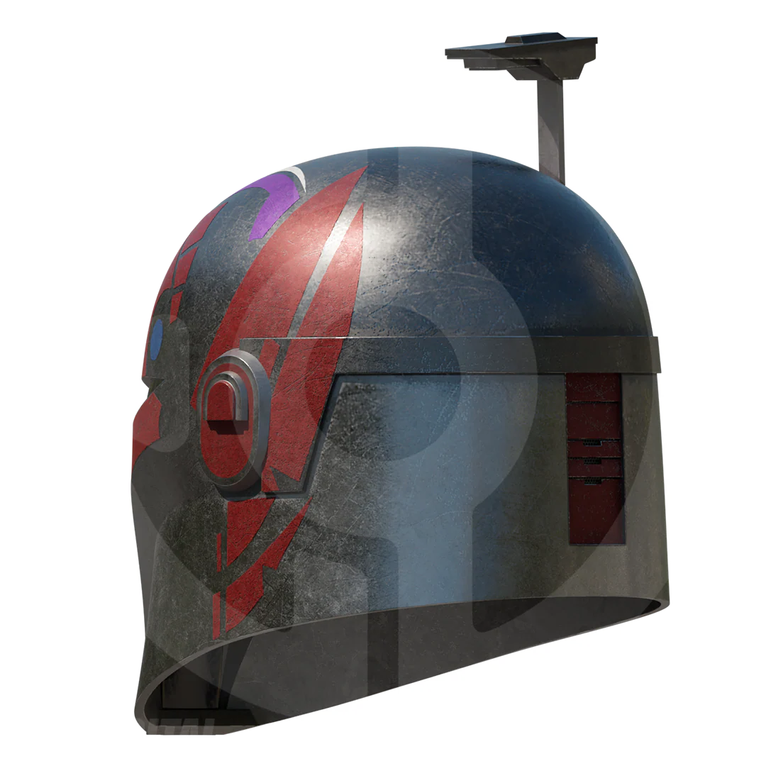 Space Rogue Bounty Hunter Helmet File - Image 5
