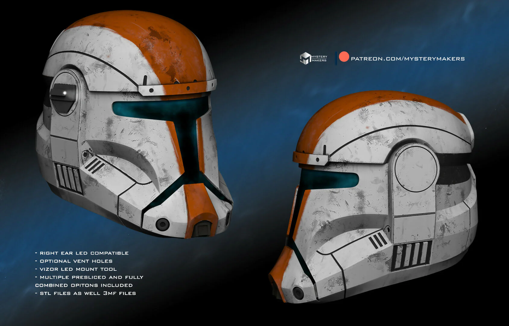 Space soldier helmet - Image 2