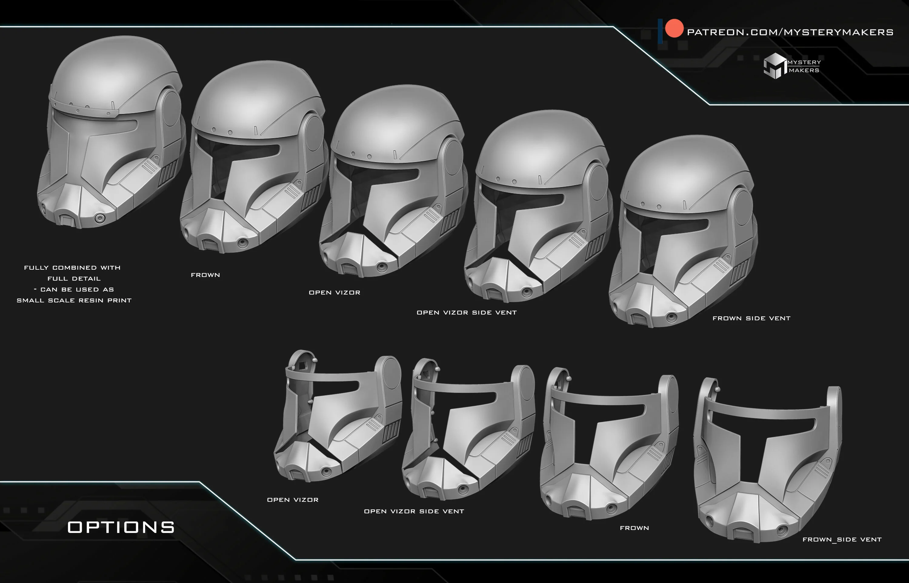 Space soldier helmet - Image 4