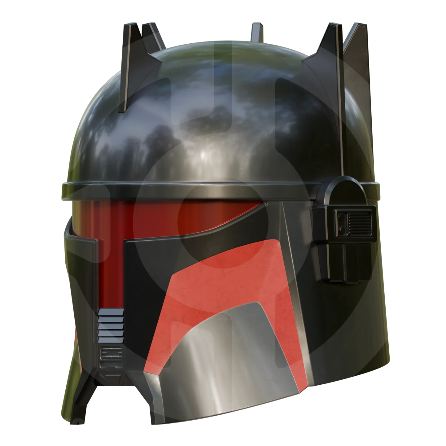 Space Spiked Leader Helmet File - Image 3
