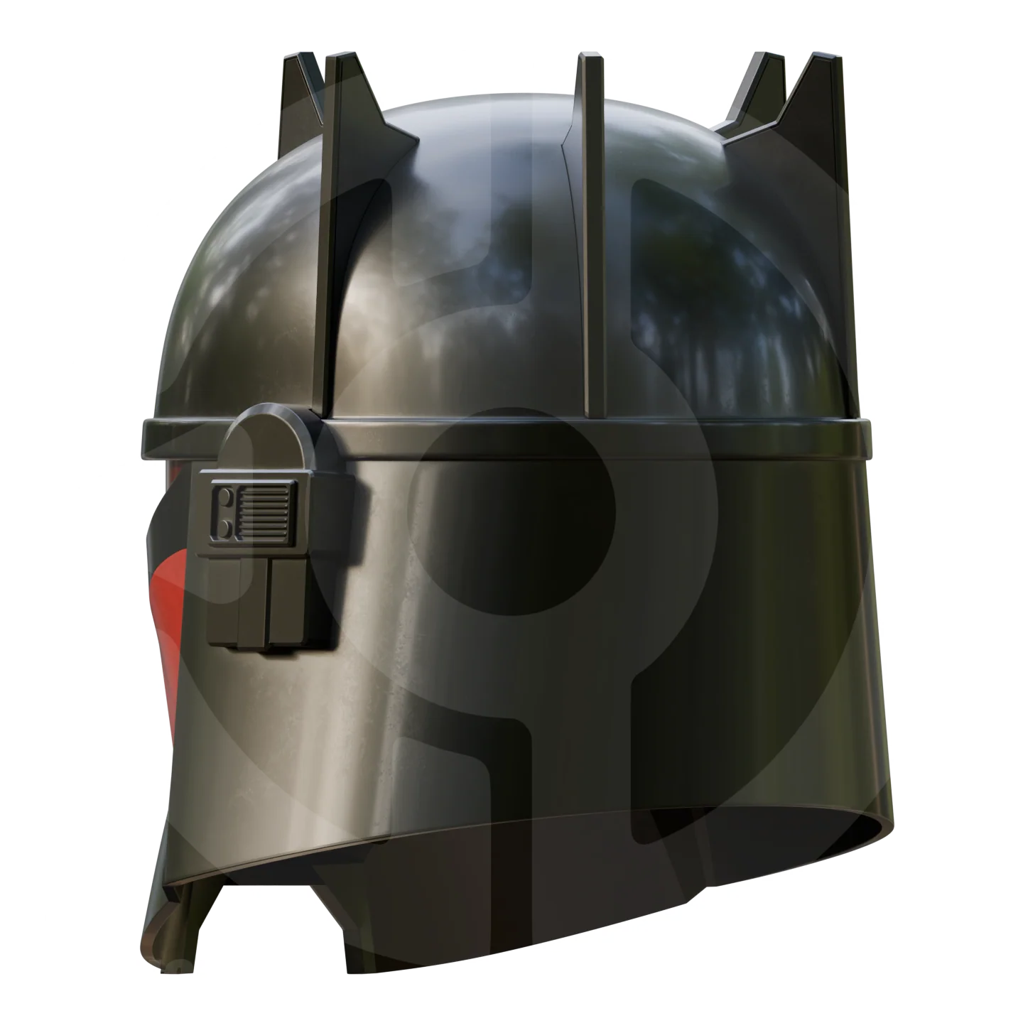 Space Spiked Leader Helmet File - Image 5
