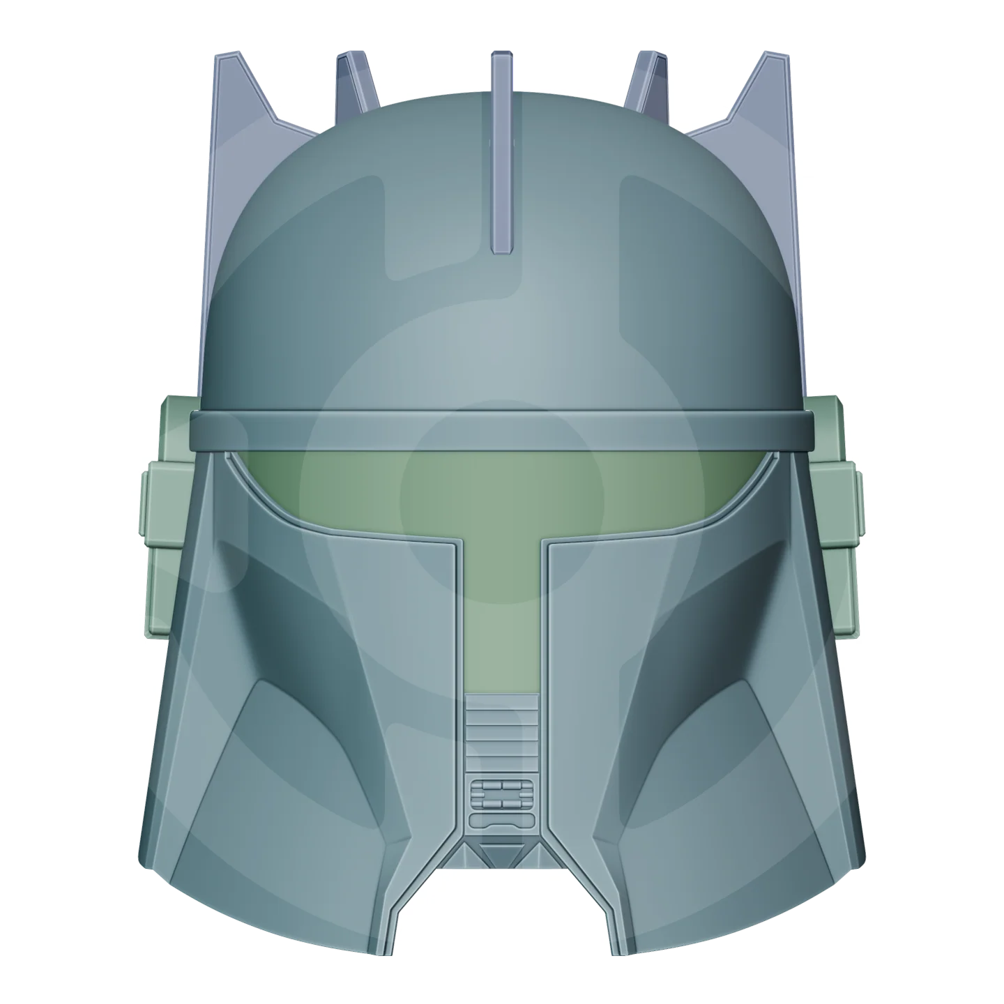 Space Spiked Leader Helmet File - Image 7