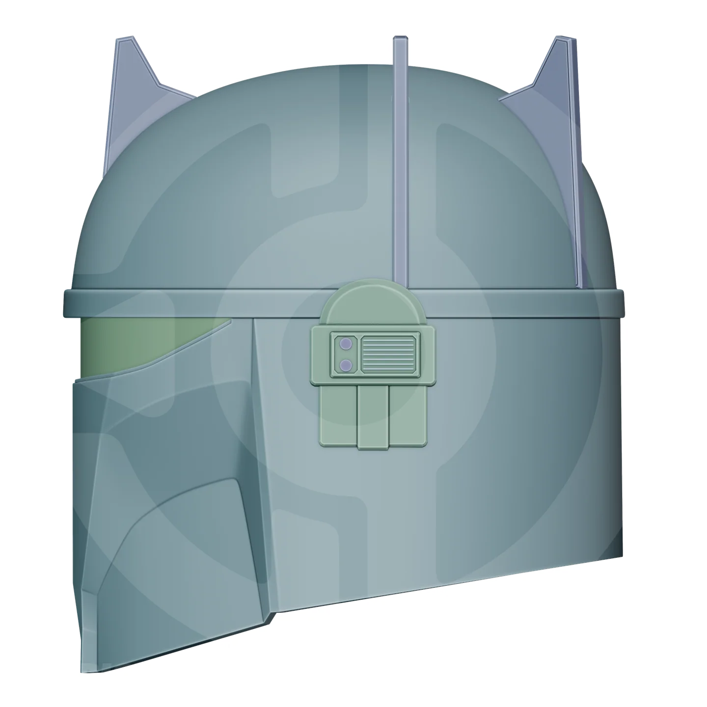 Space Spiked Leader Helmet File - Image 8